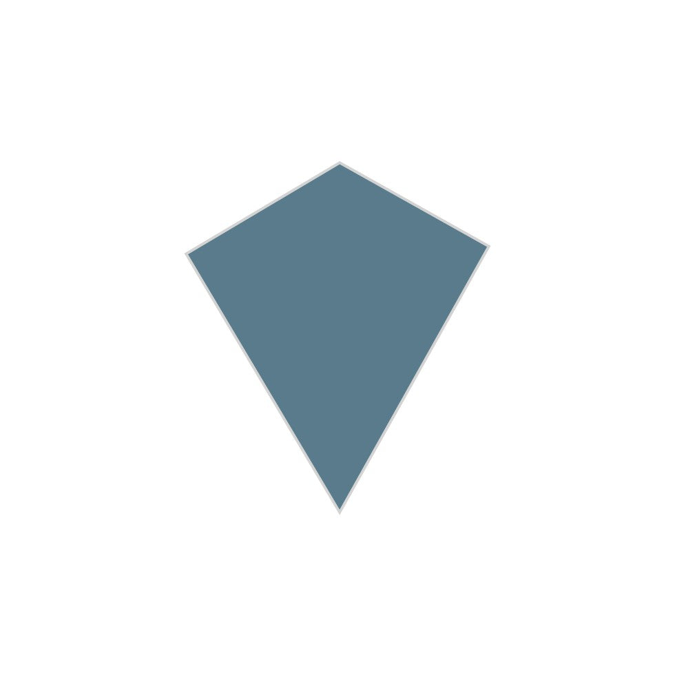 Hexite Original Ceramic Tile in Nautical Matte