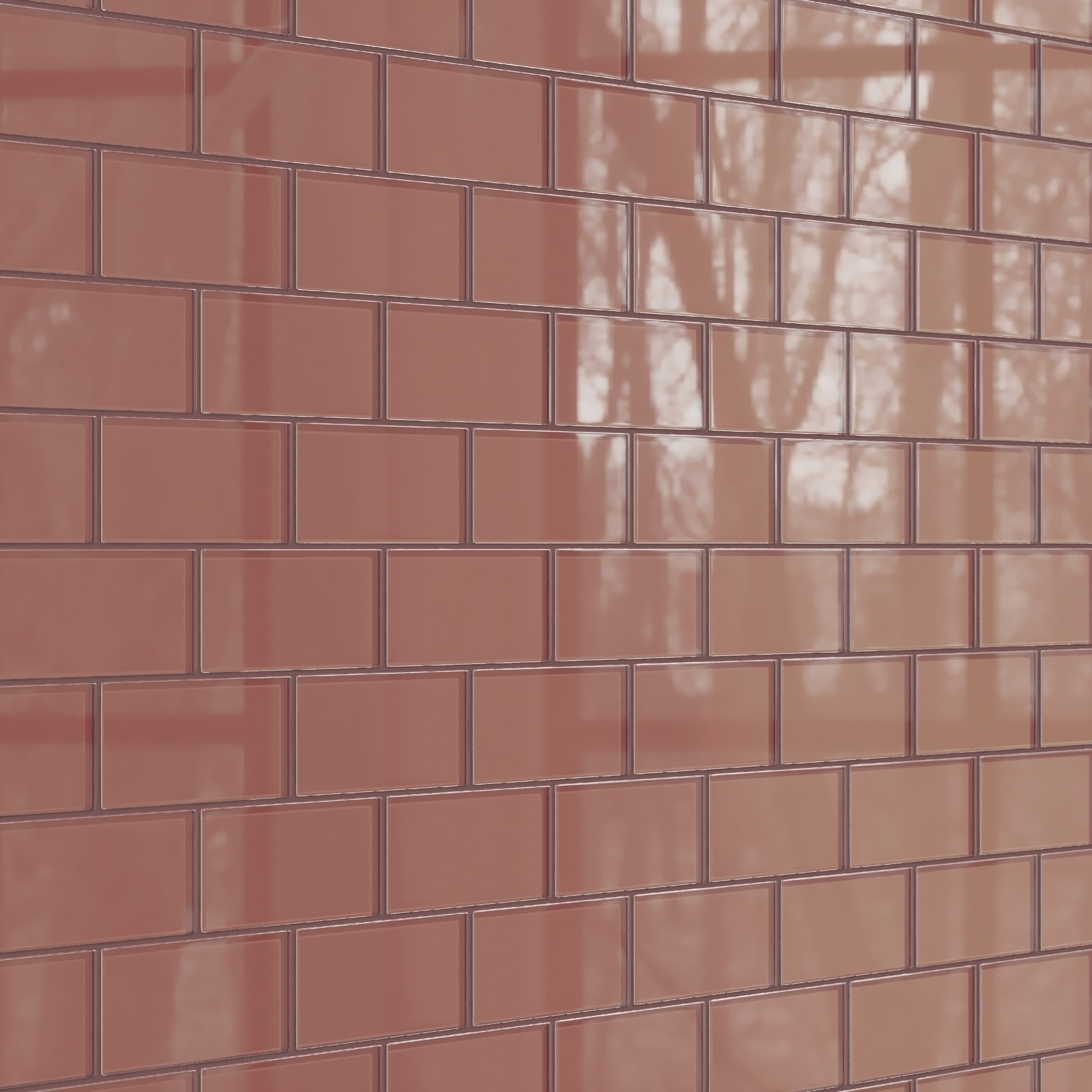 3x6 Glass Tile in Flicker Gloss