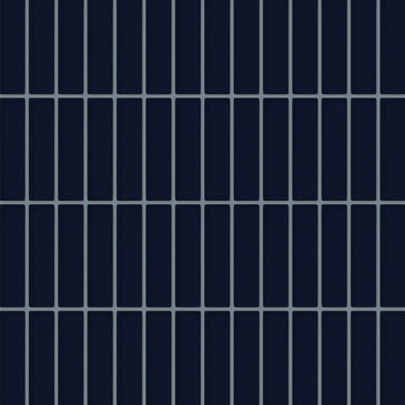 1x4 Straight Set Sheeted Glass Mosaic Tile in Barn Swallow Gloss