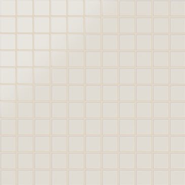 2x2 Straight Set Sheeted Glass Mosaic Tile in Dove Matte