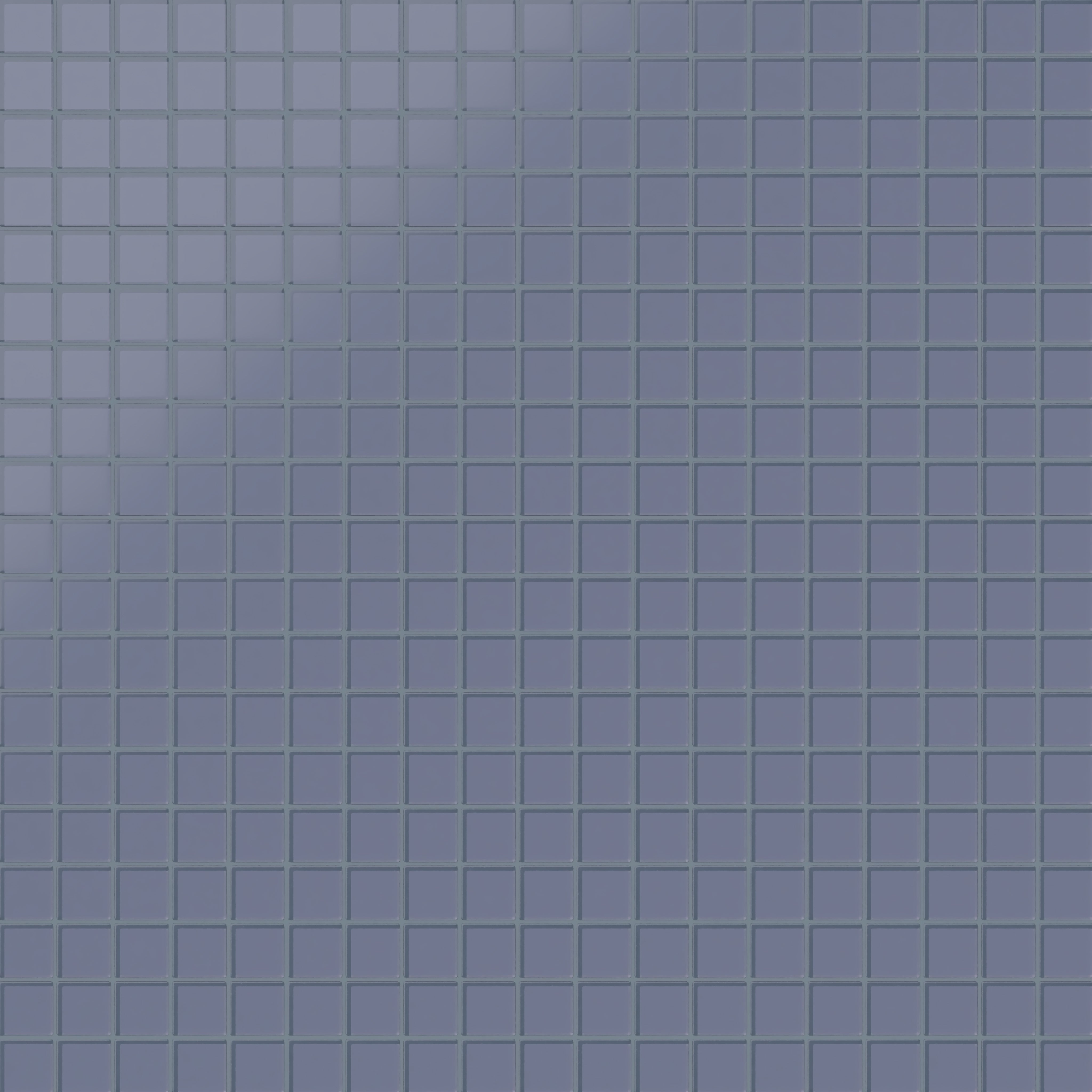 2x2 Straight Set Sheeted Glass Mosaic Tile in Nuthatch Matte