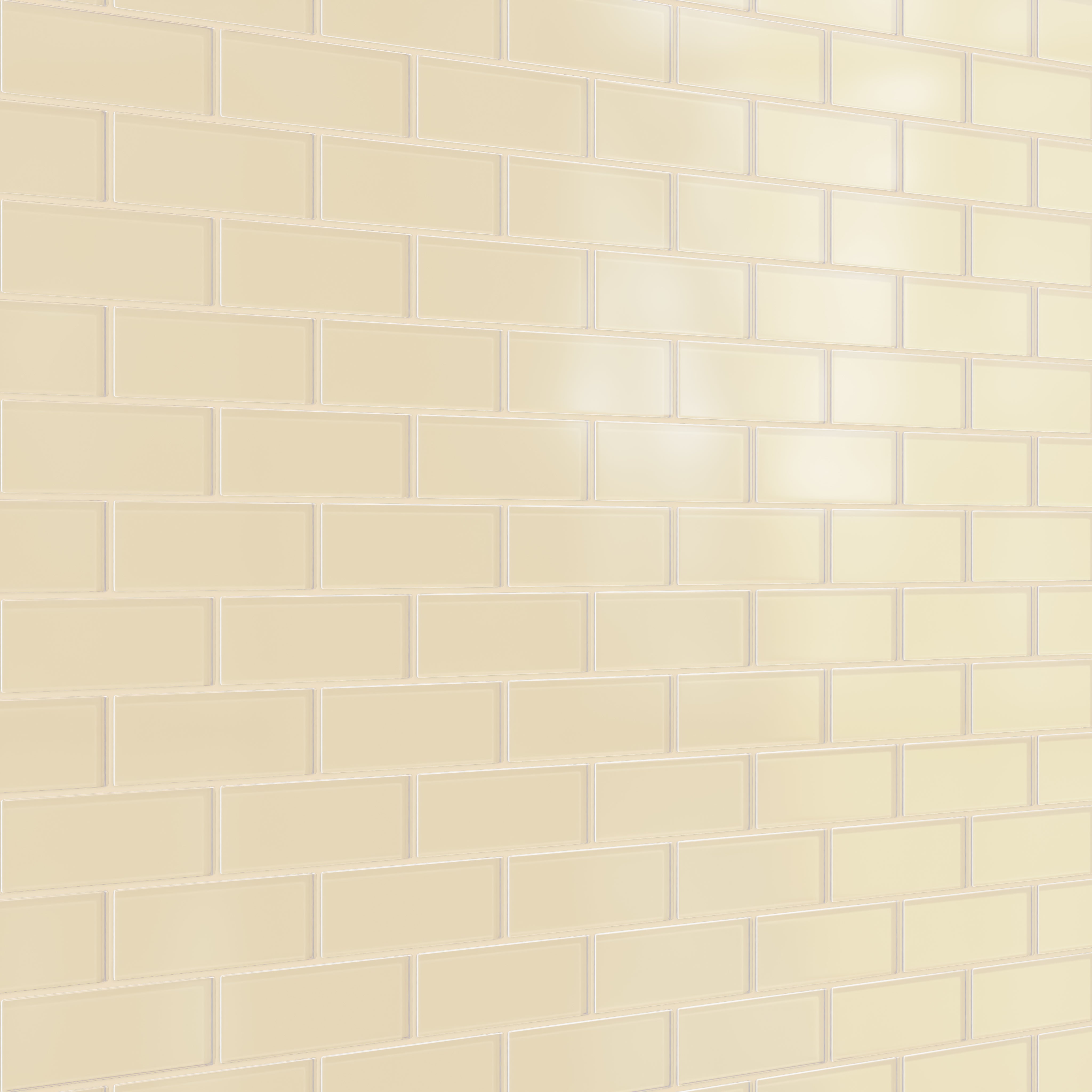 2x6 Glass Tile in Chickadee Matte