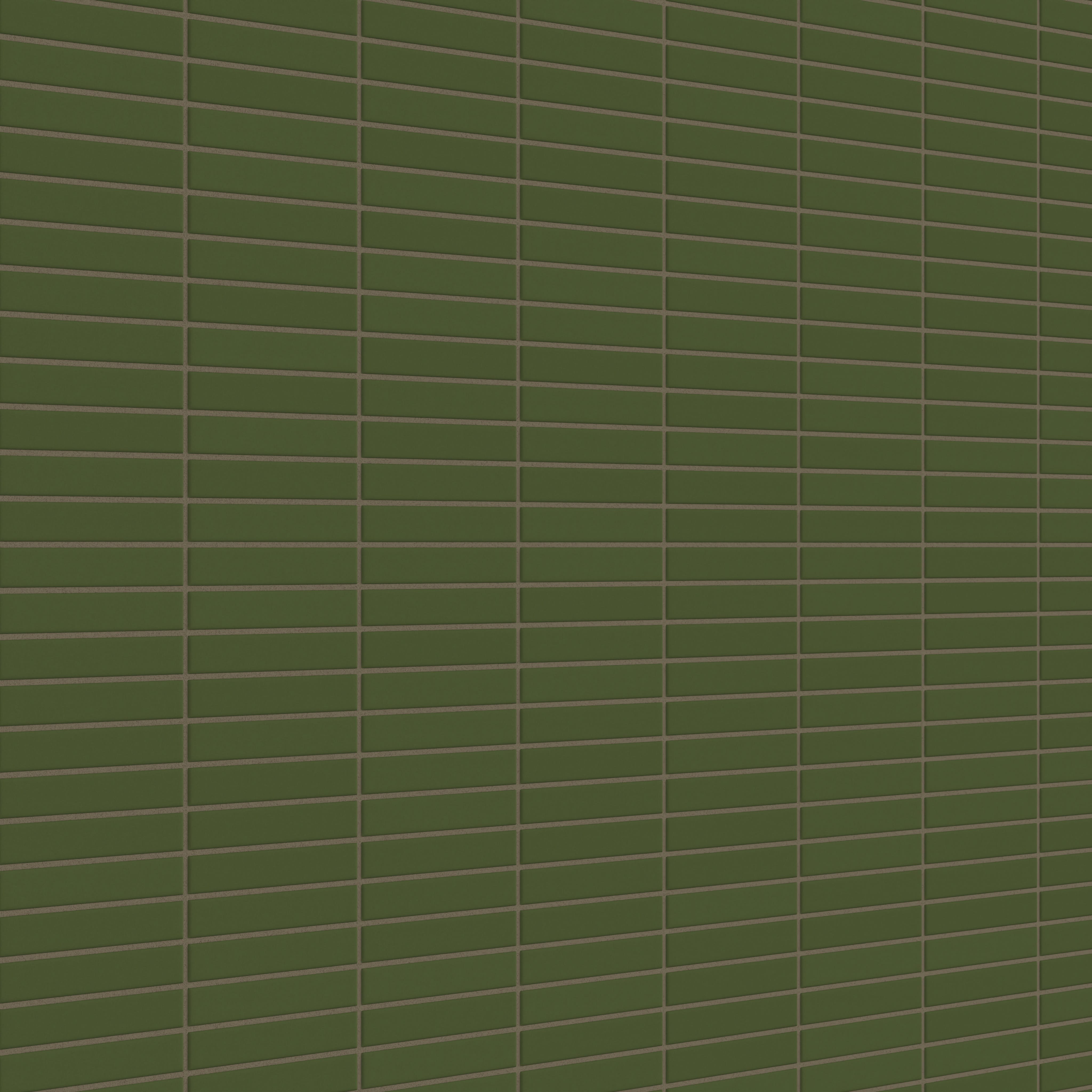 1x6 Straight Set Sheeted Original Ceramic Mosaic Tile in Lone Pine Matte