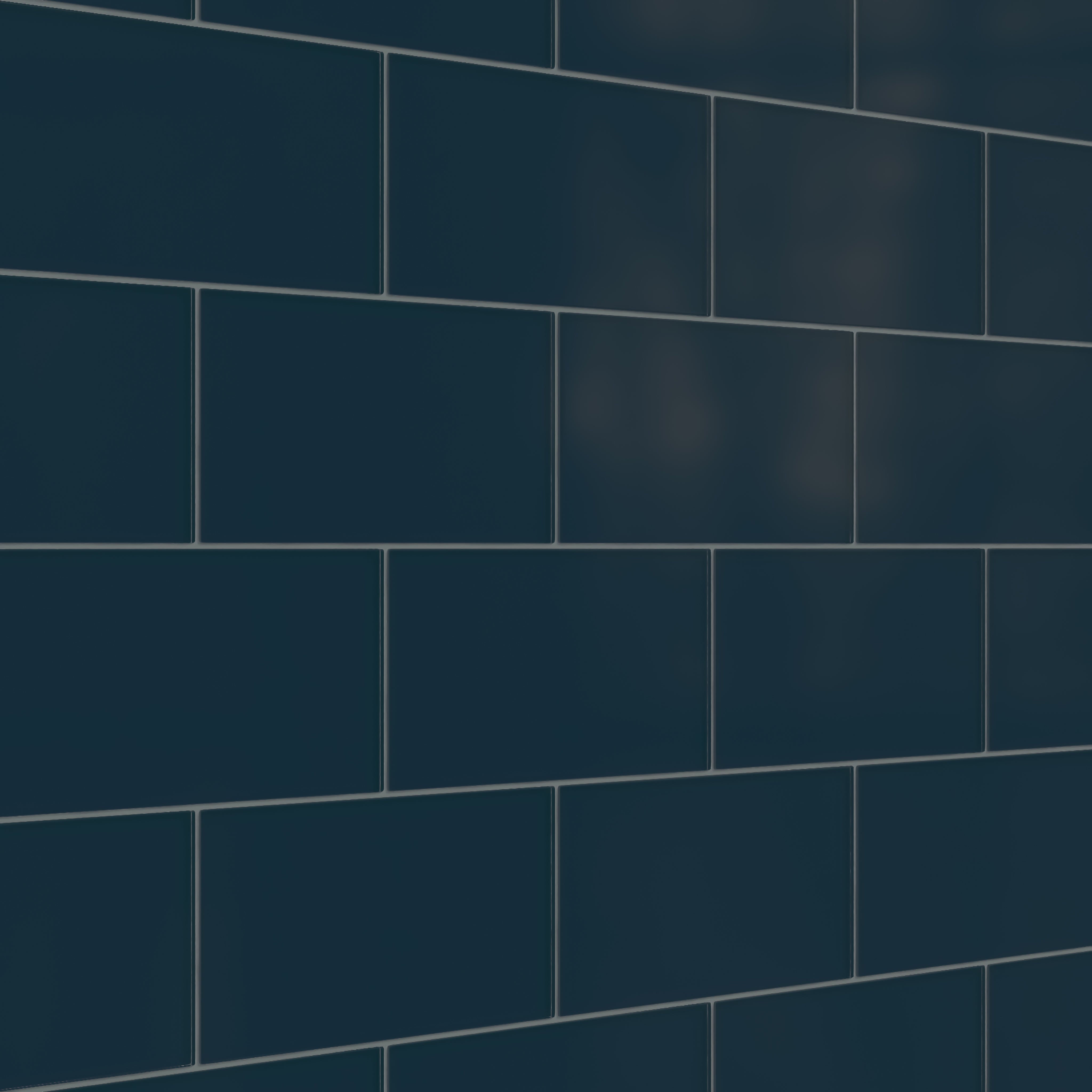 6x12 Glass Tile in Grackle Matte