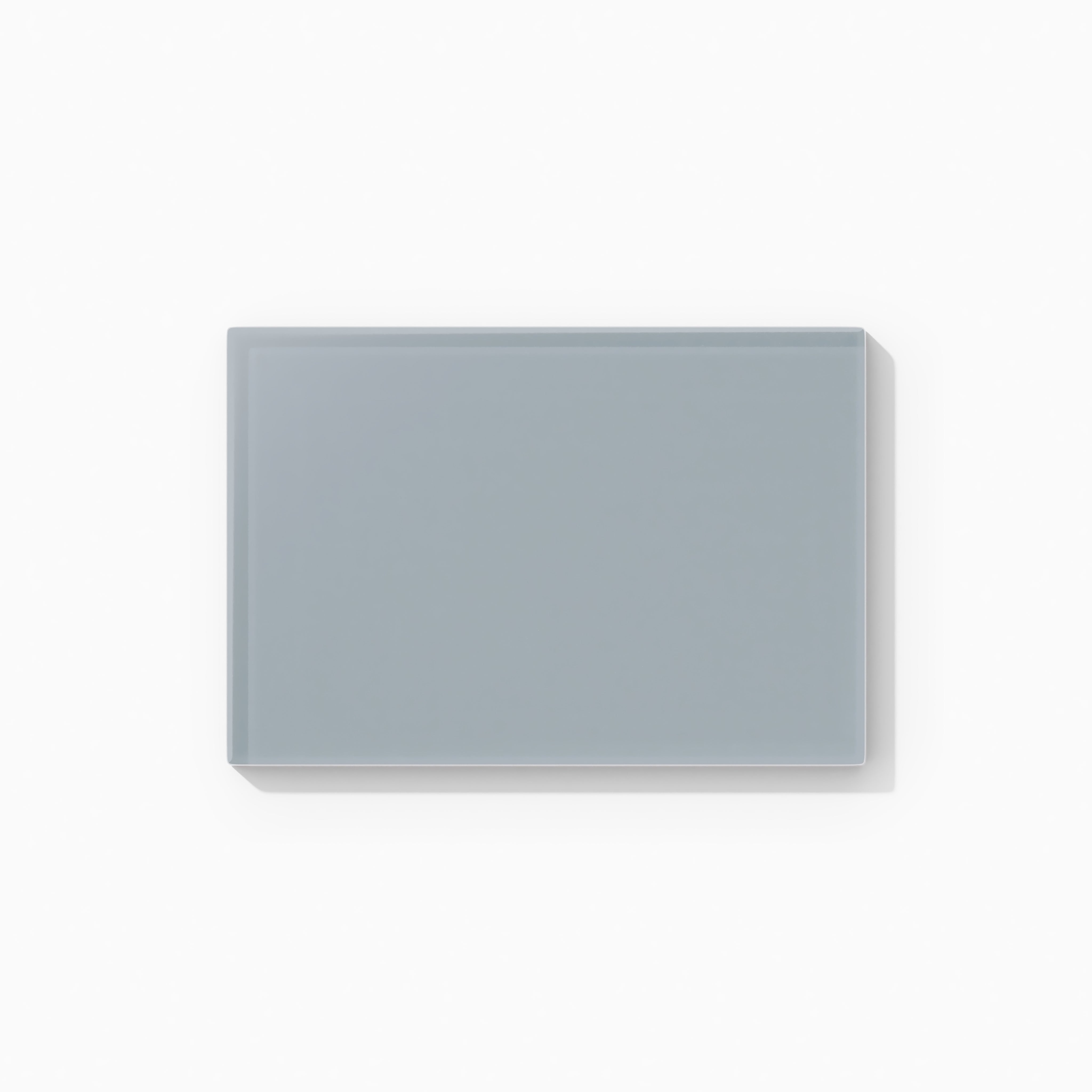 4x6 Glass Tile in Pinyon Jay Matte