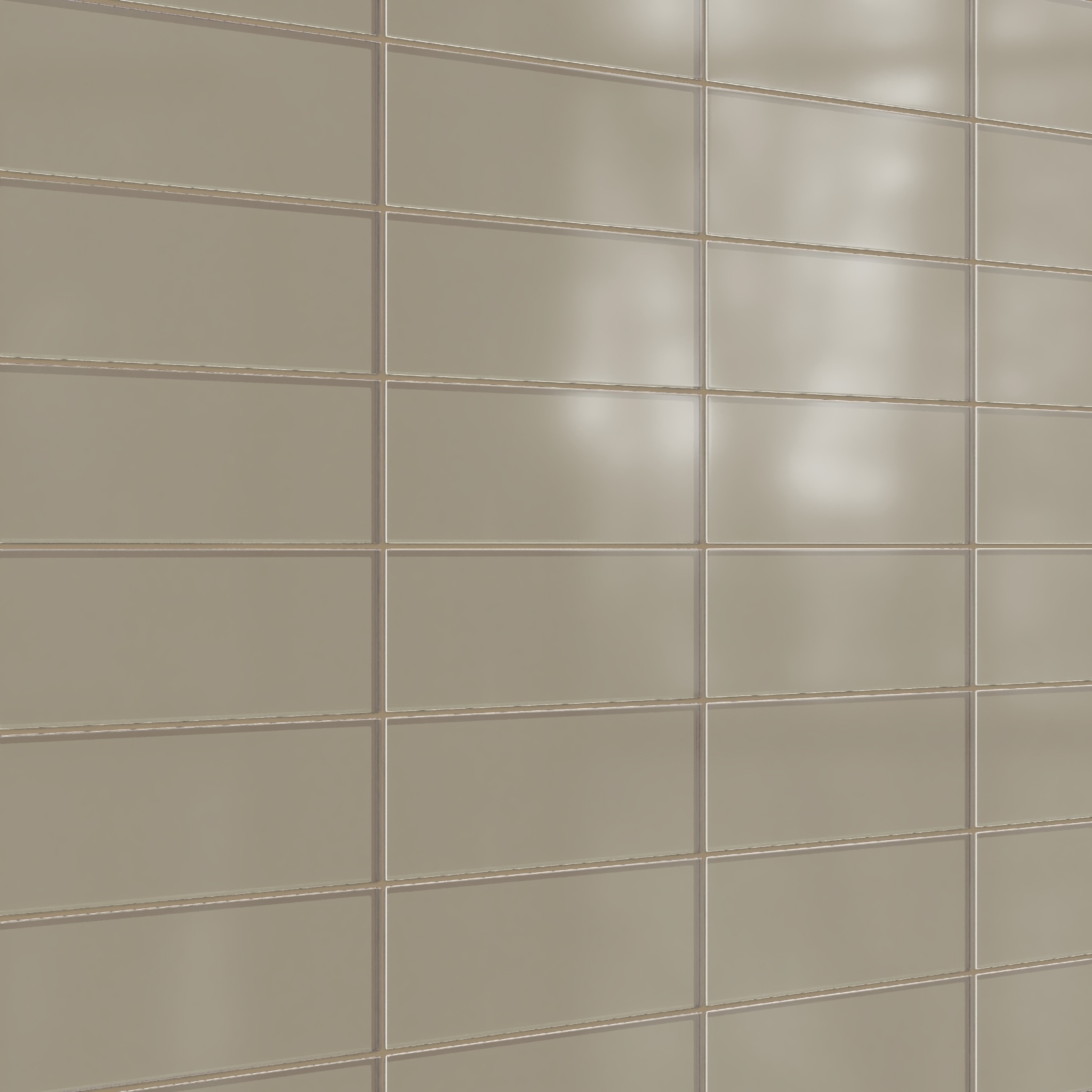 4x12 Glass Tile in Quail Matte