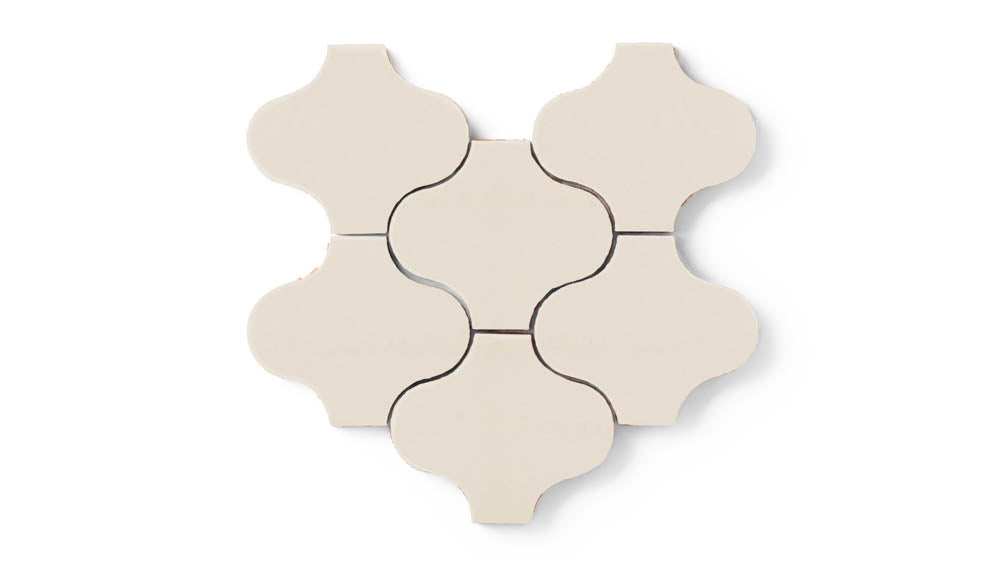 Paseo Original Ceramic Tile in Ivory Matte