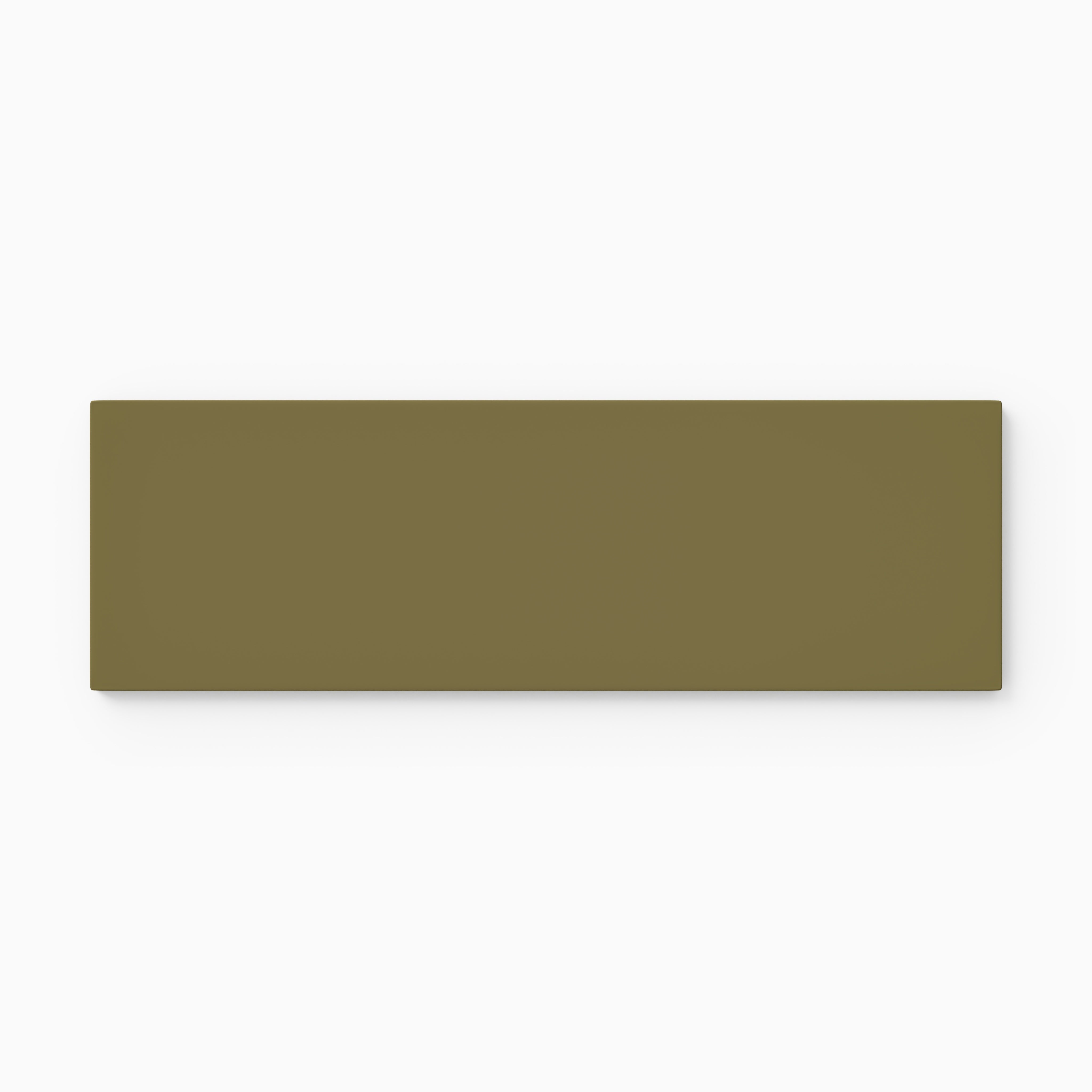 3x9 Natural Press Ceramic Tile in Sap Green Matte