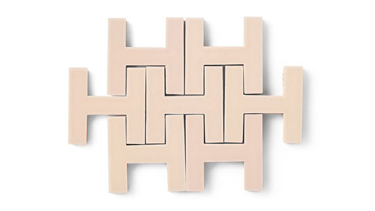 Chaine Homme Original Ceramic Tile in Tumbleweed Matte