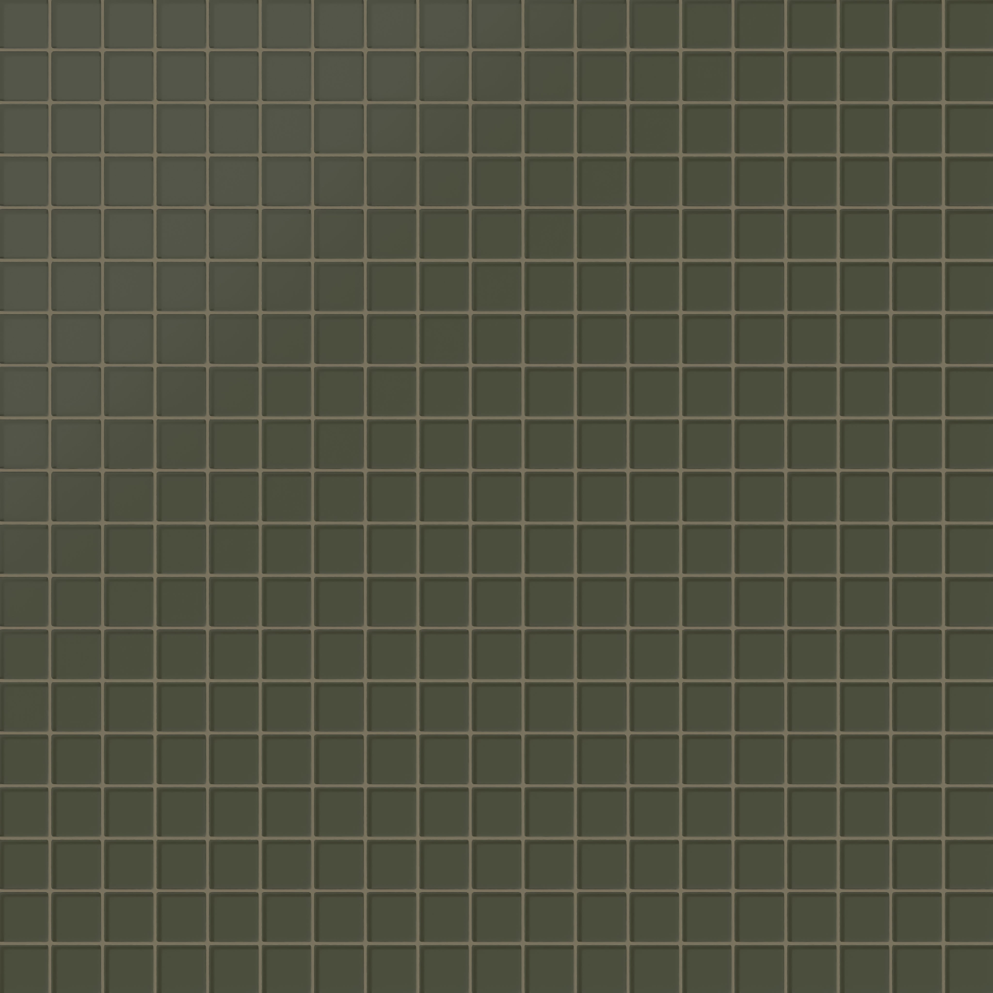 2x2 Straight Set Sheeted Glass Mosaic Tile in Roadrunner Matte