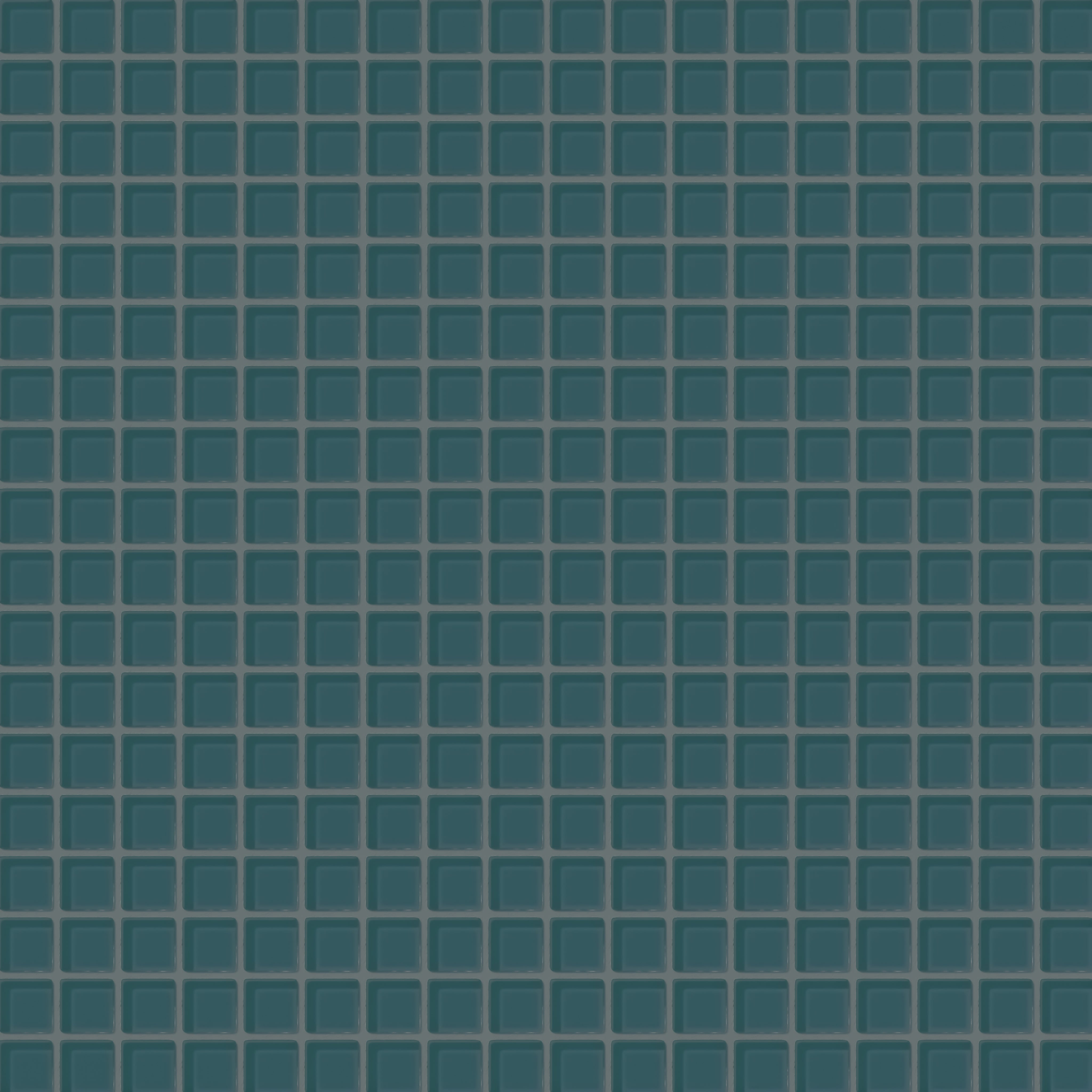 1x1 Straight Set Sheeted Glass Mosaic Tile in Magpie Gloss