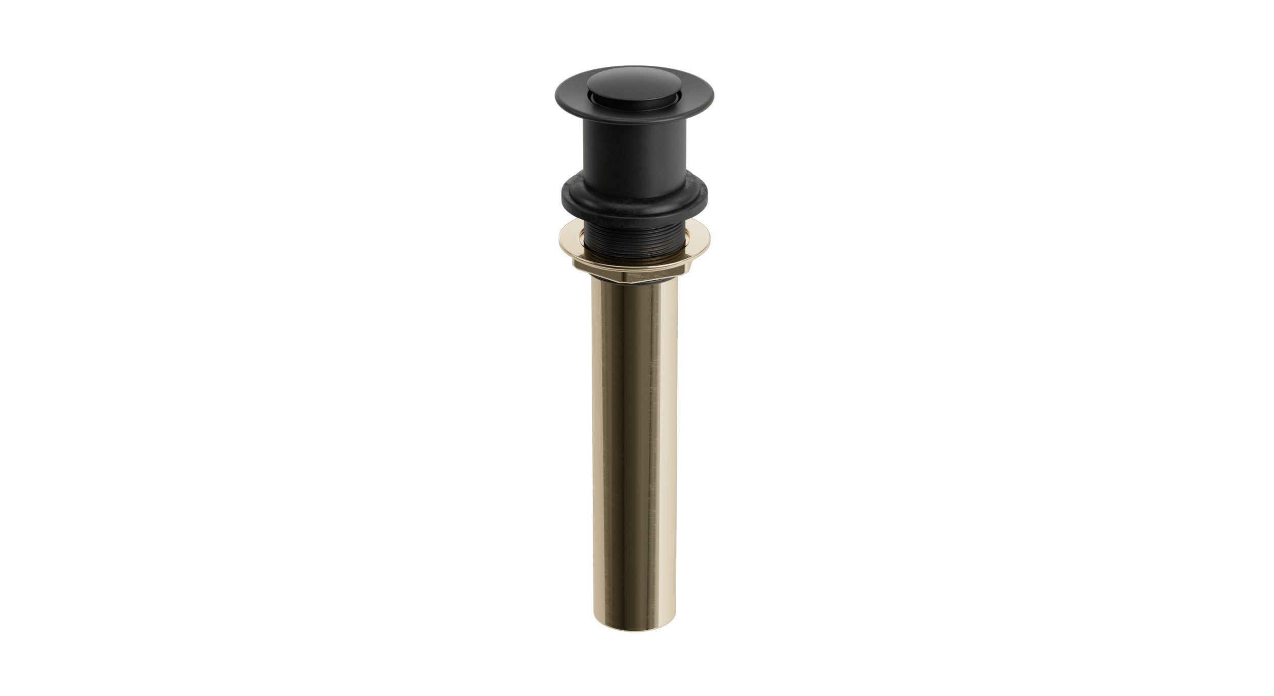 Lavatory Faucet Soft Touch Drain - Less Overflow in Oil Rubbed Bronze