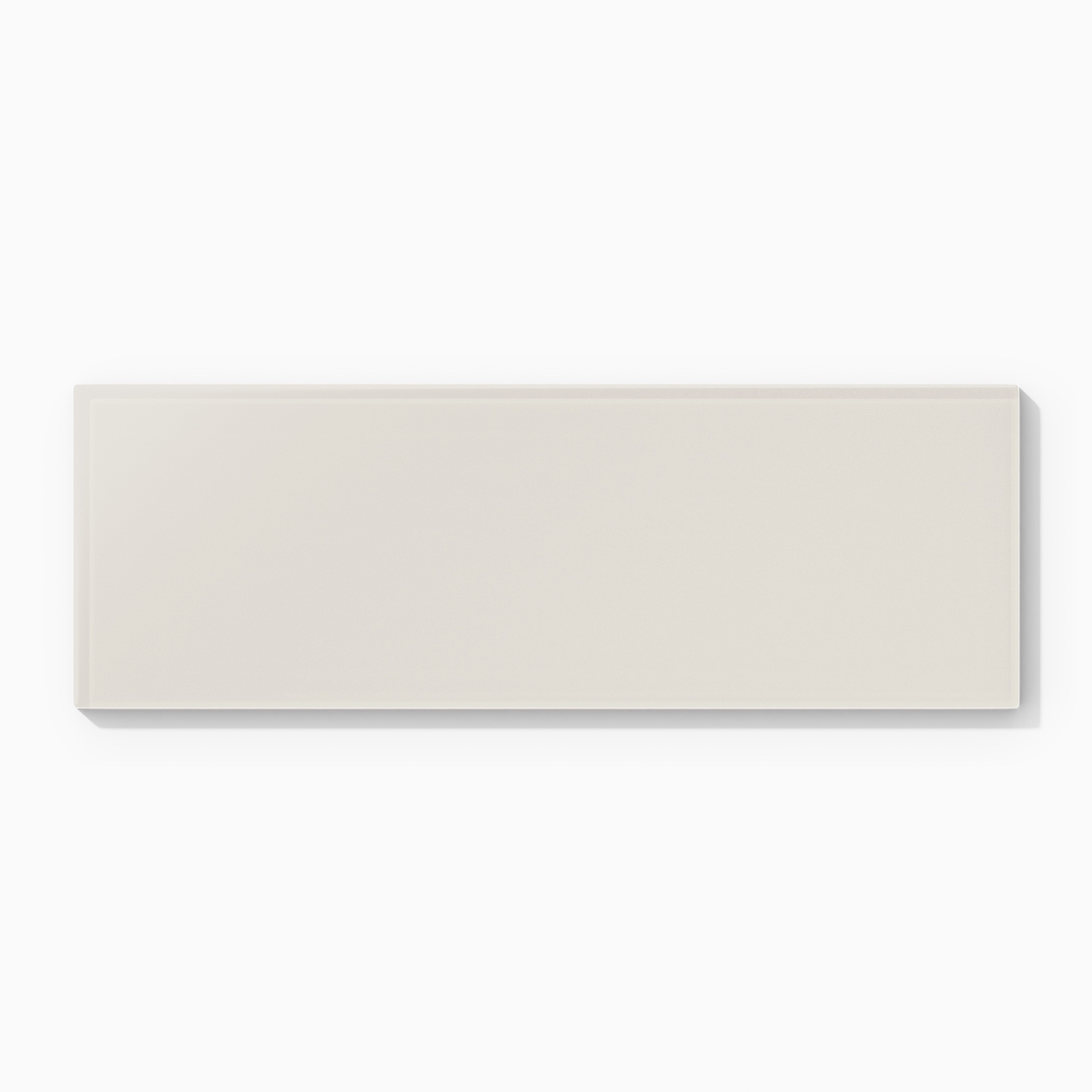 4x12 Glass Tile in Dove Matte