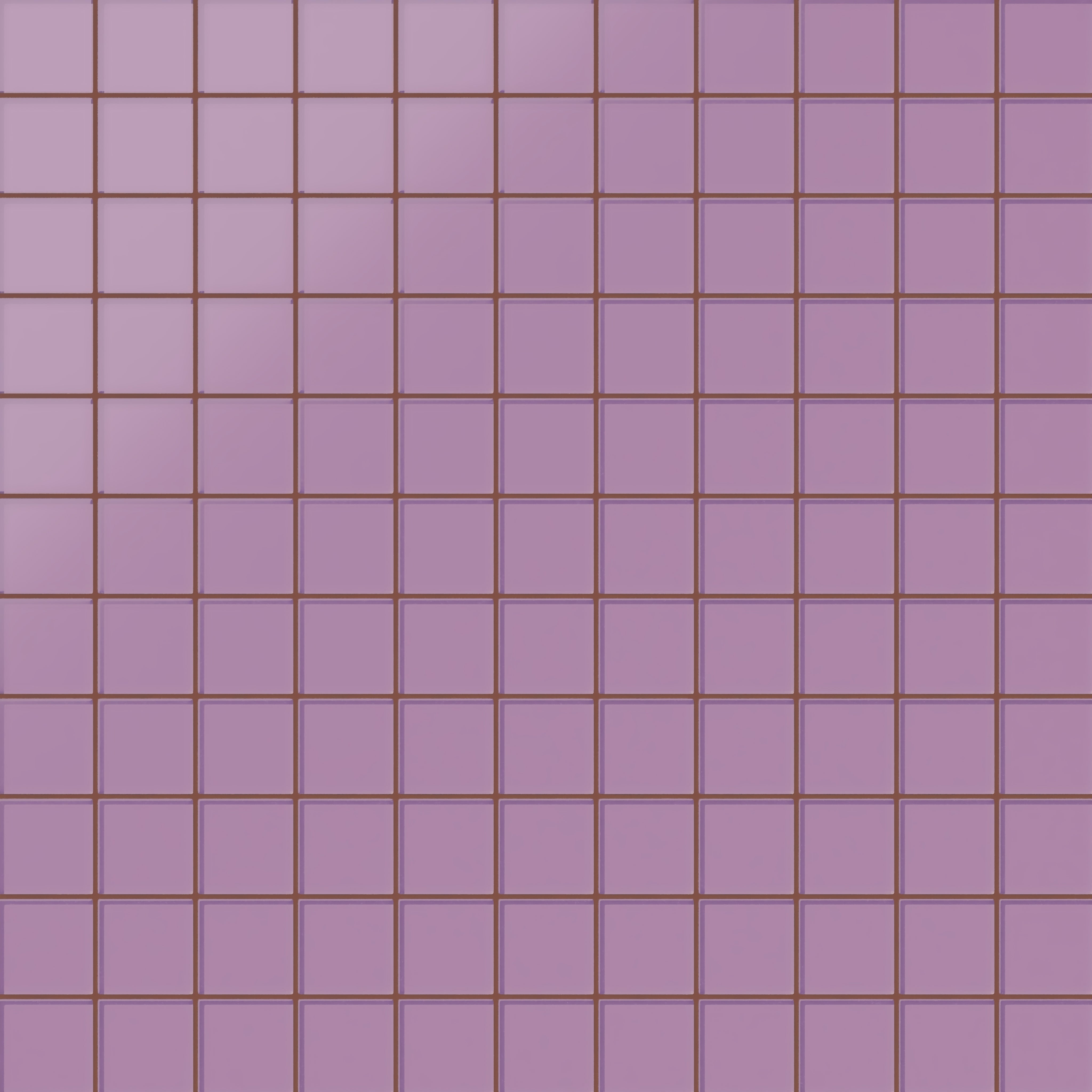 3x3 Straight Set Sheeted Glass Mosaic Tile in Waxbill Matte