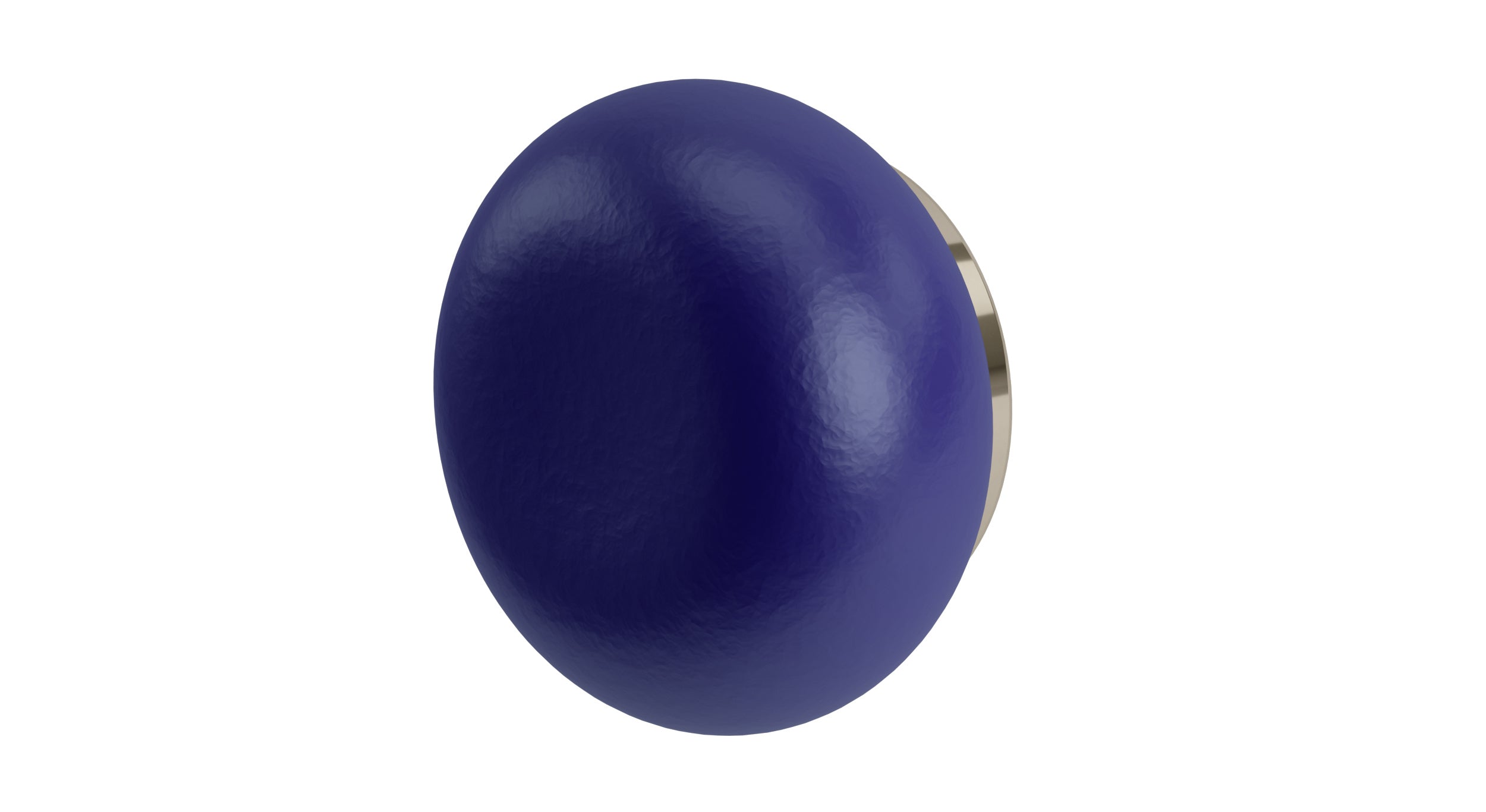 Foundry One Handle Wall Mount Diverter/Volume Control Shower Trim with Pebble Ceramic Knob Handle