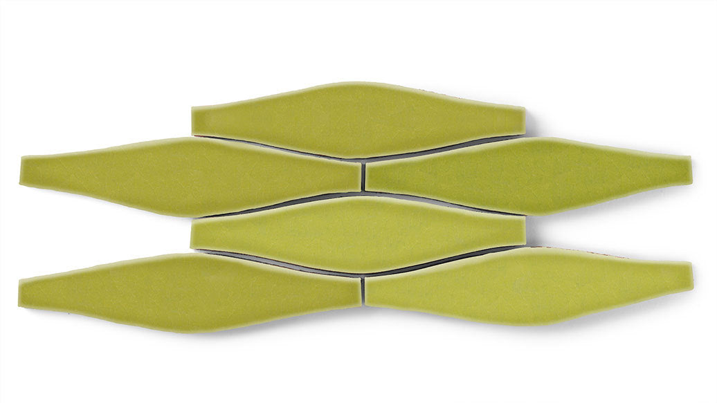 Wave Original Ceramic Tile in Palm Tree Gloss