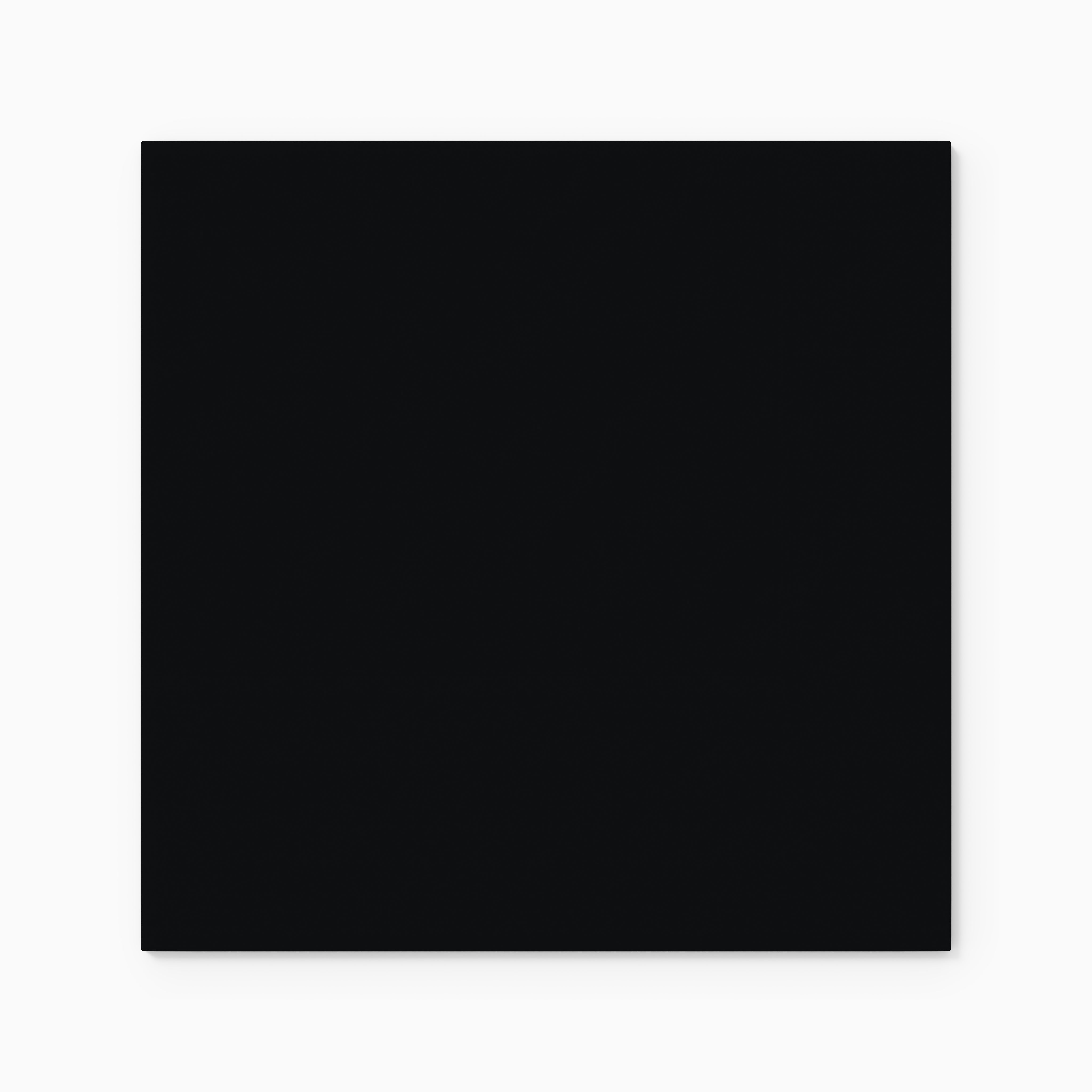 12x12 Natural Press Ceramic Tile in Bone Black Matte