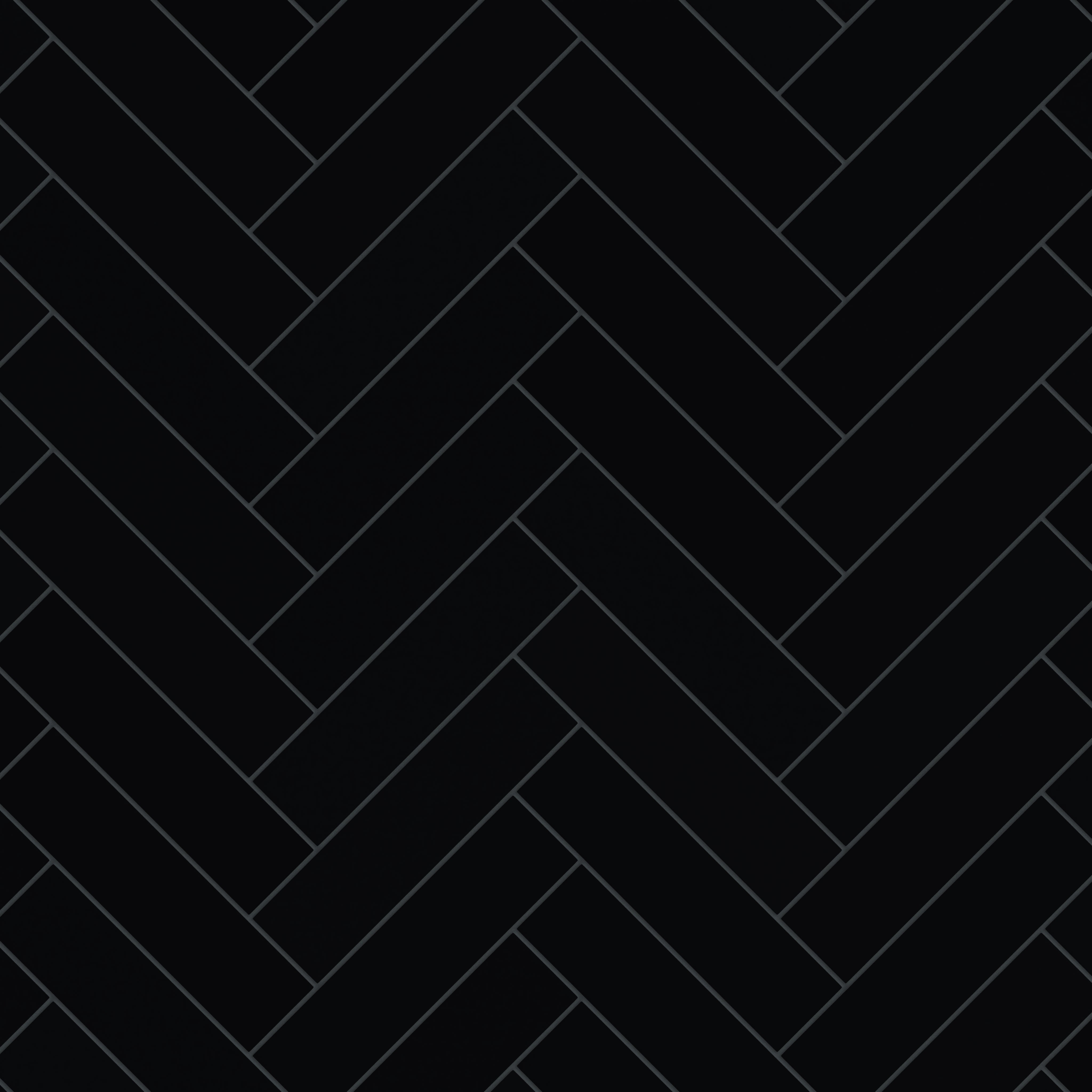 3x12 Natural Press Ceramic Tile in Bone Black Matte