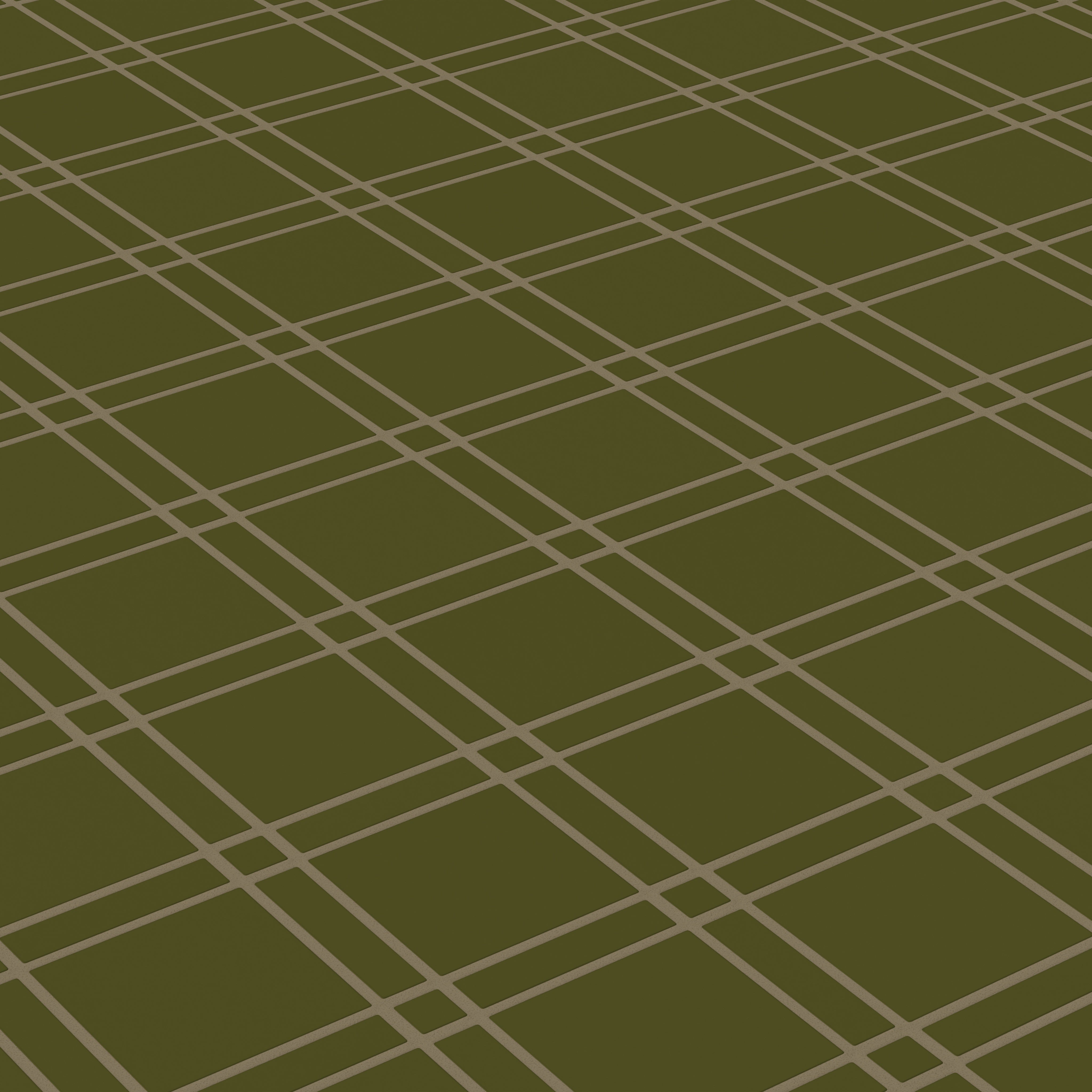 Lattice Sheeted Original Ceramic Tile in Bonsai Matte