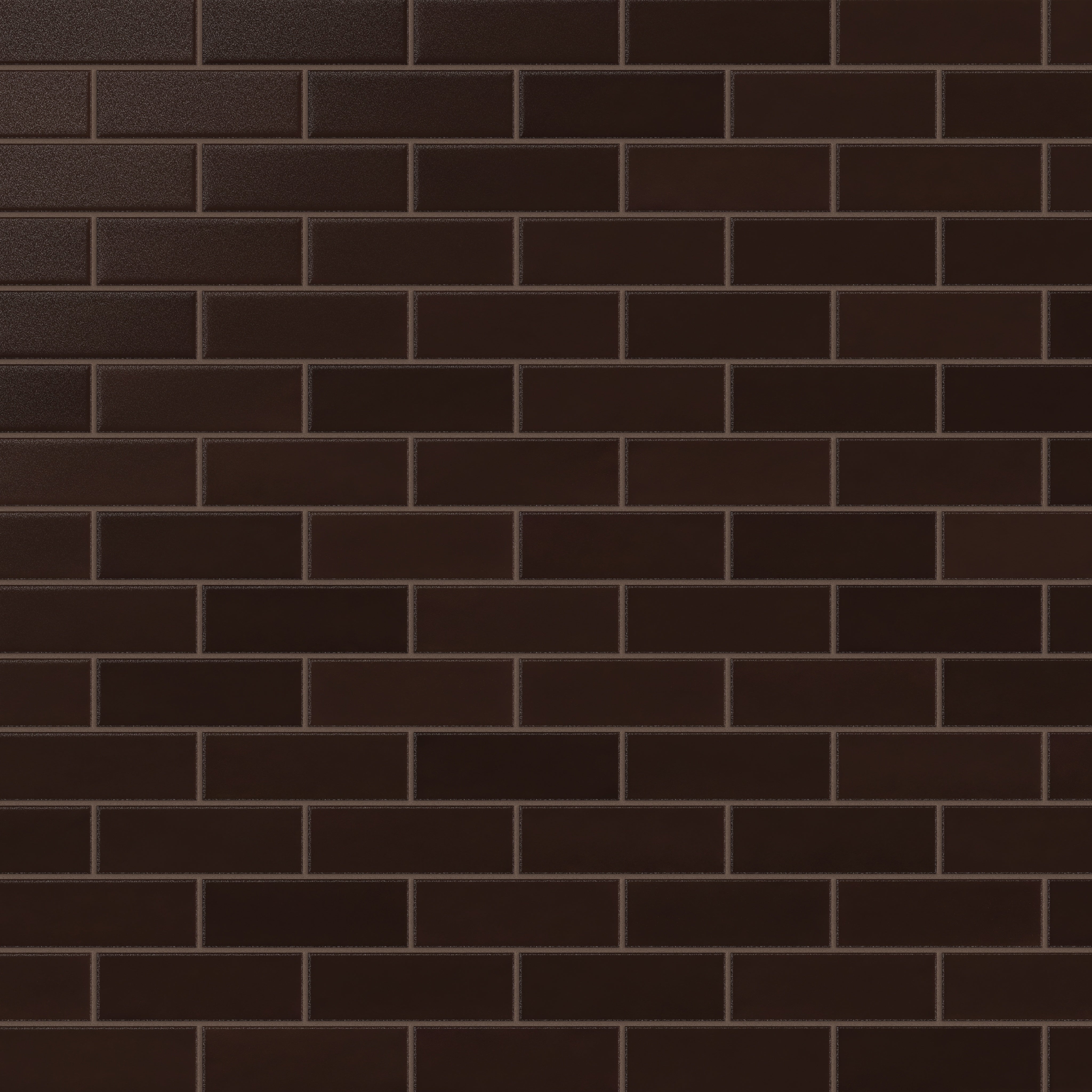 2x6 Original Ceramic Tile in Burnt Umber