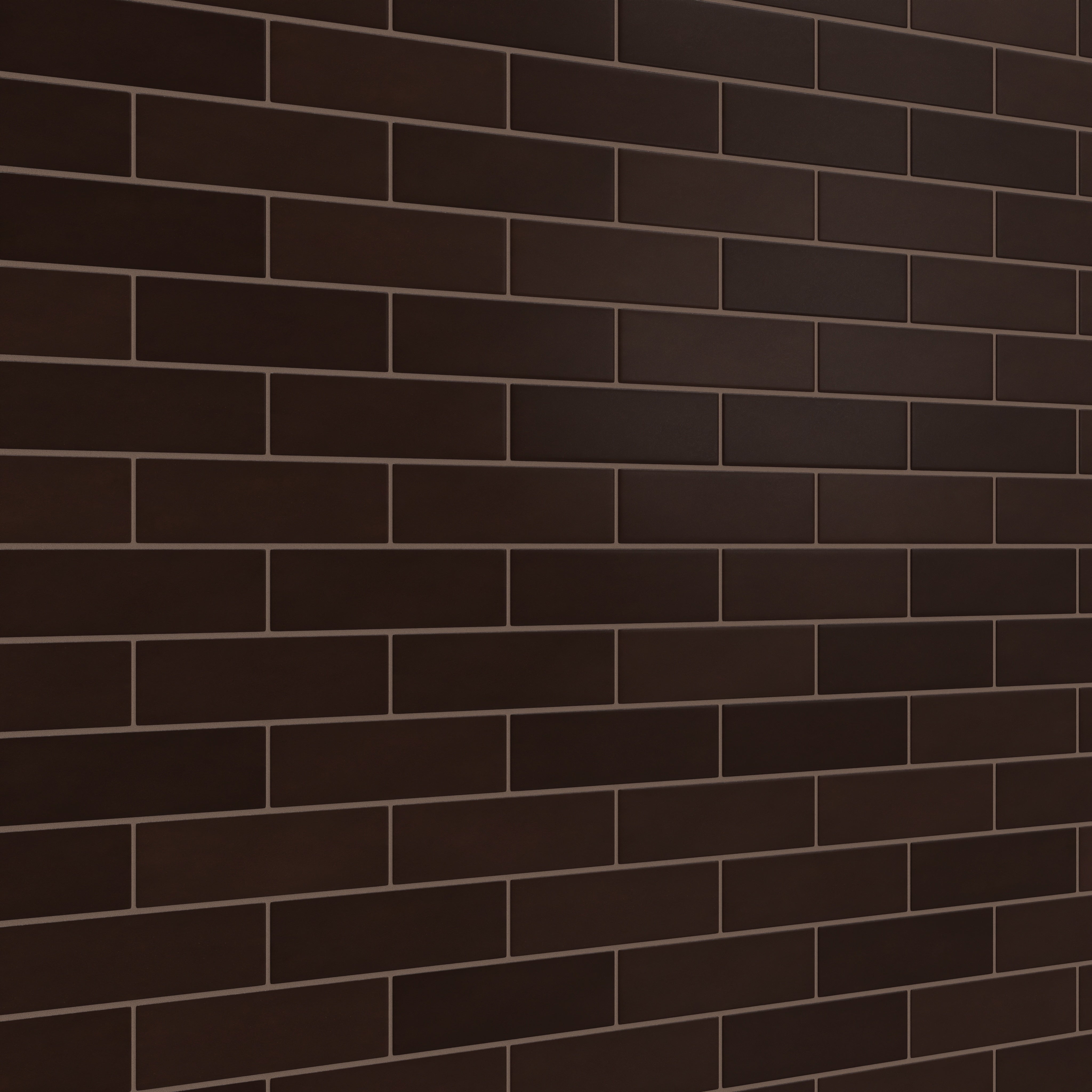 3x12 Original Ceramic Tile in Burnt Umber