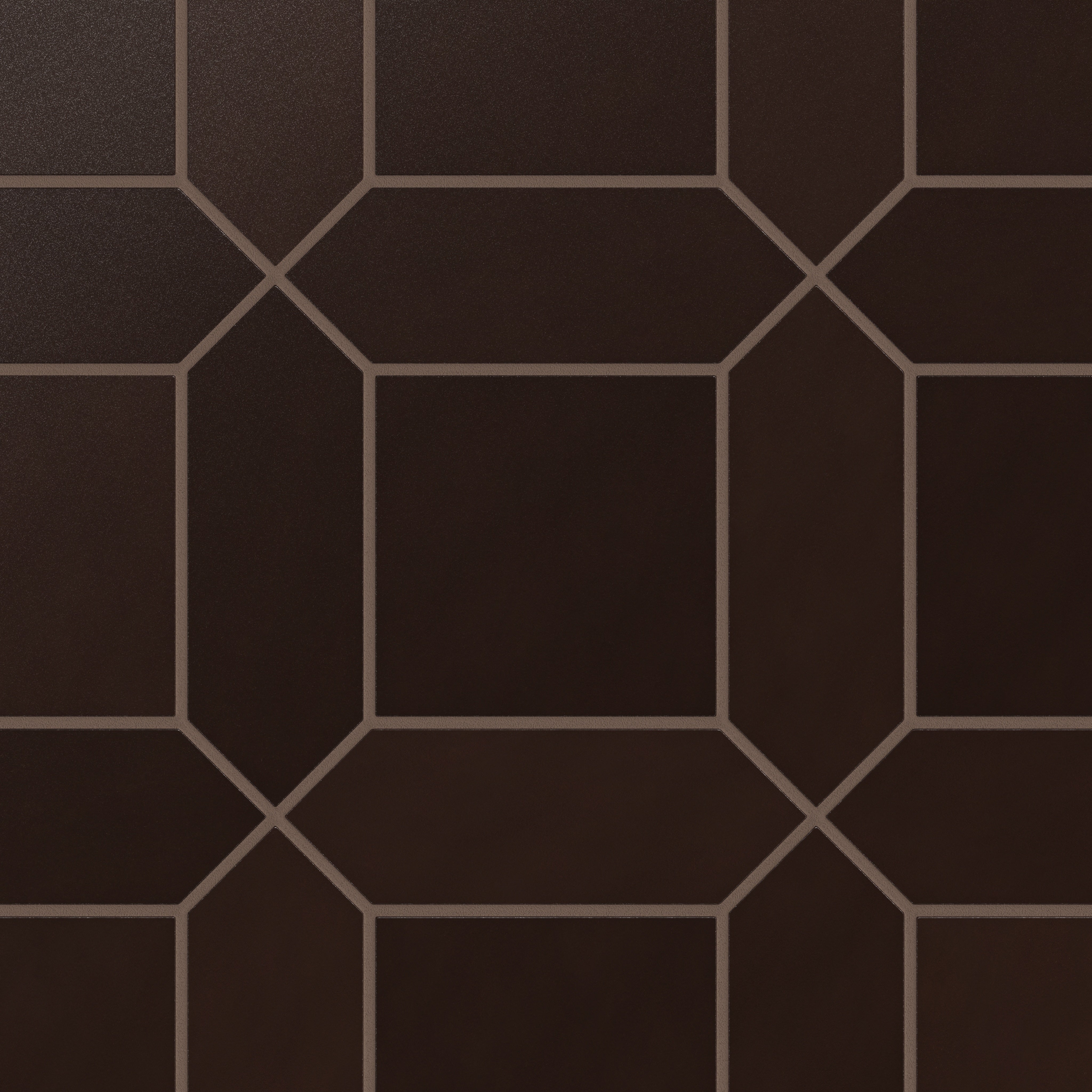 Atrium Original Ceramic Tile in Burnt Umber