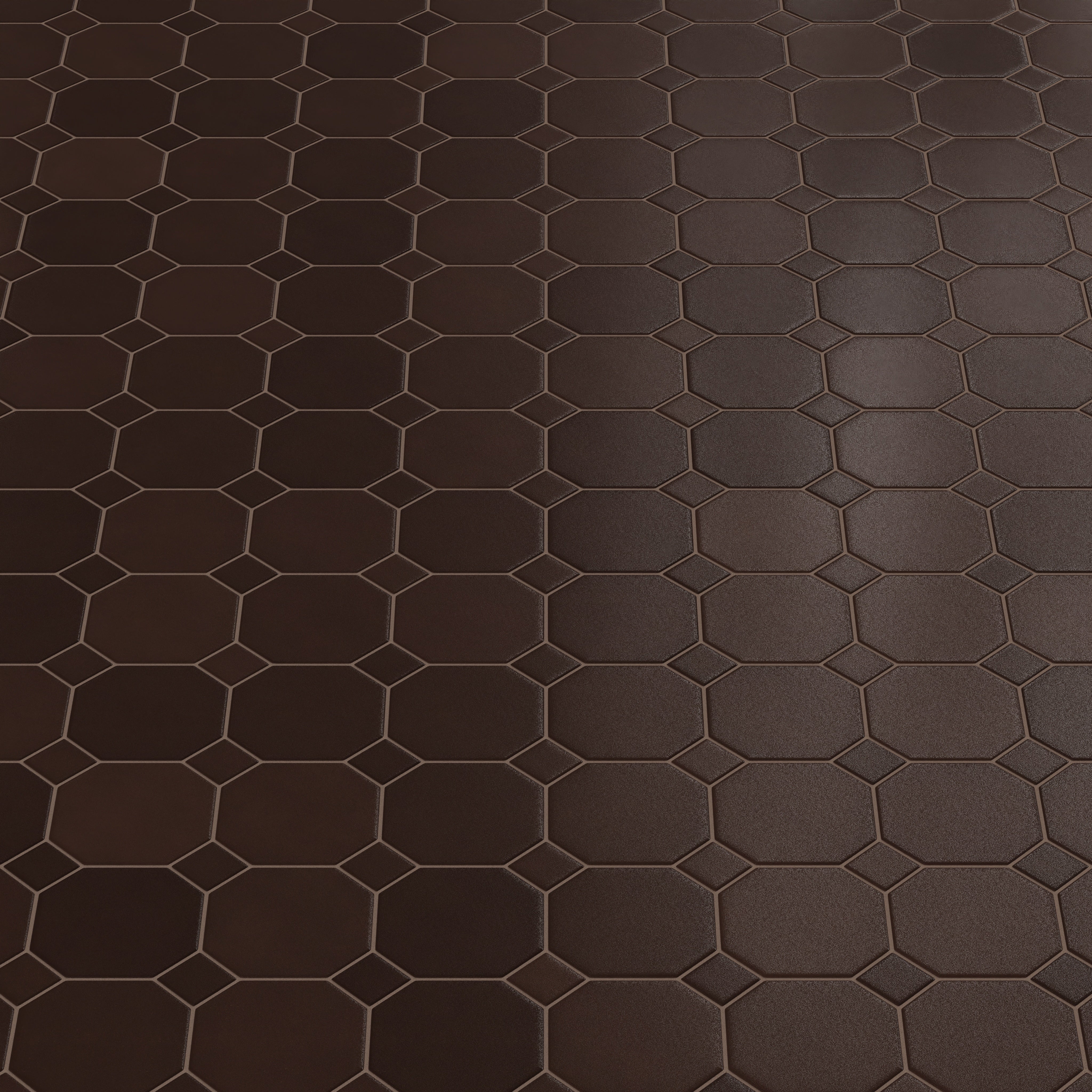 Gramercy Original Ceramic Tile in Burnt Umber