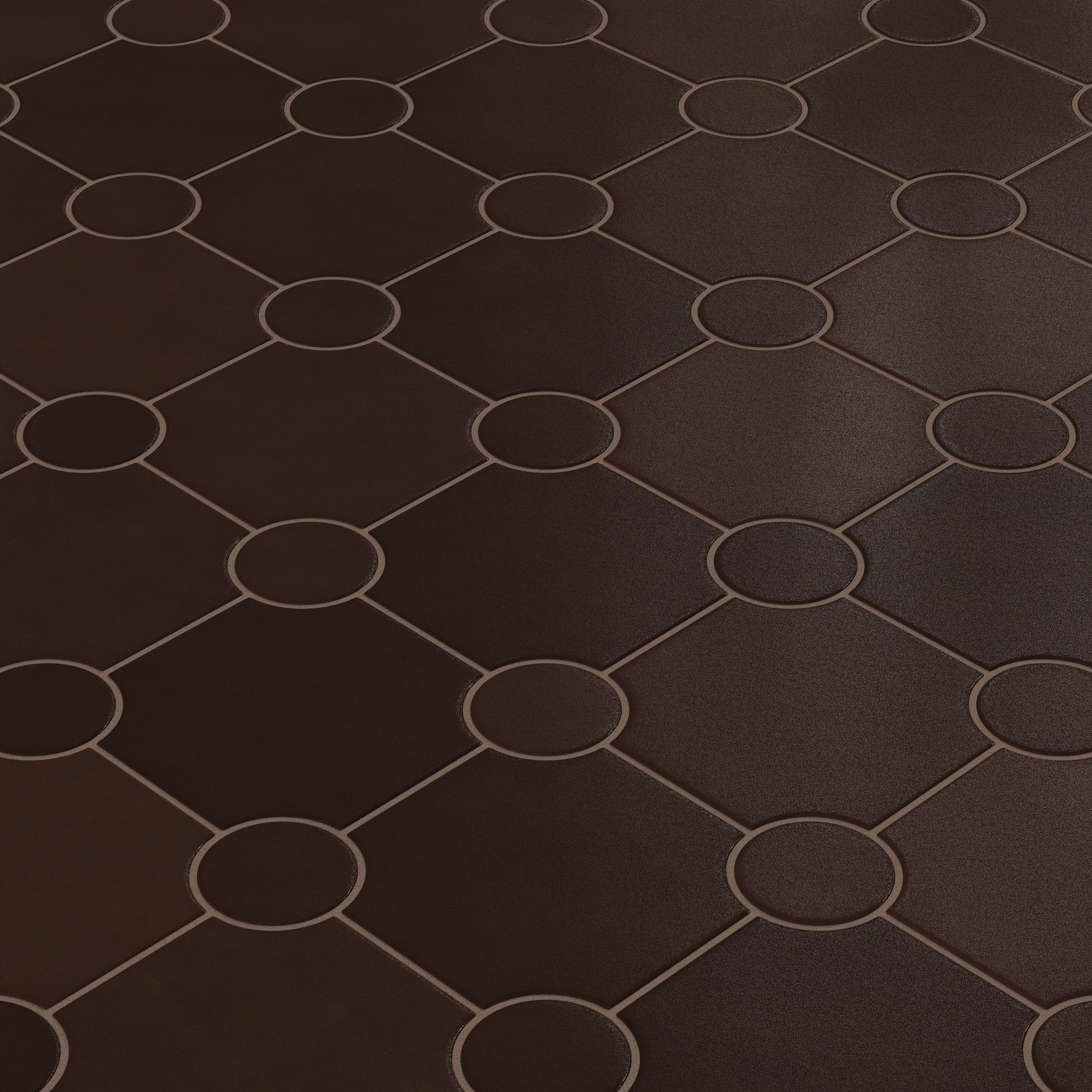 Portico Original Ceramic Tile in Burnt Umber