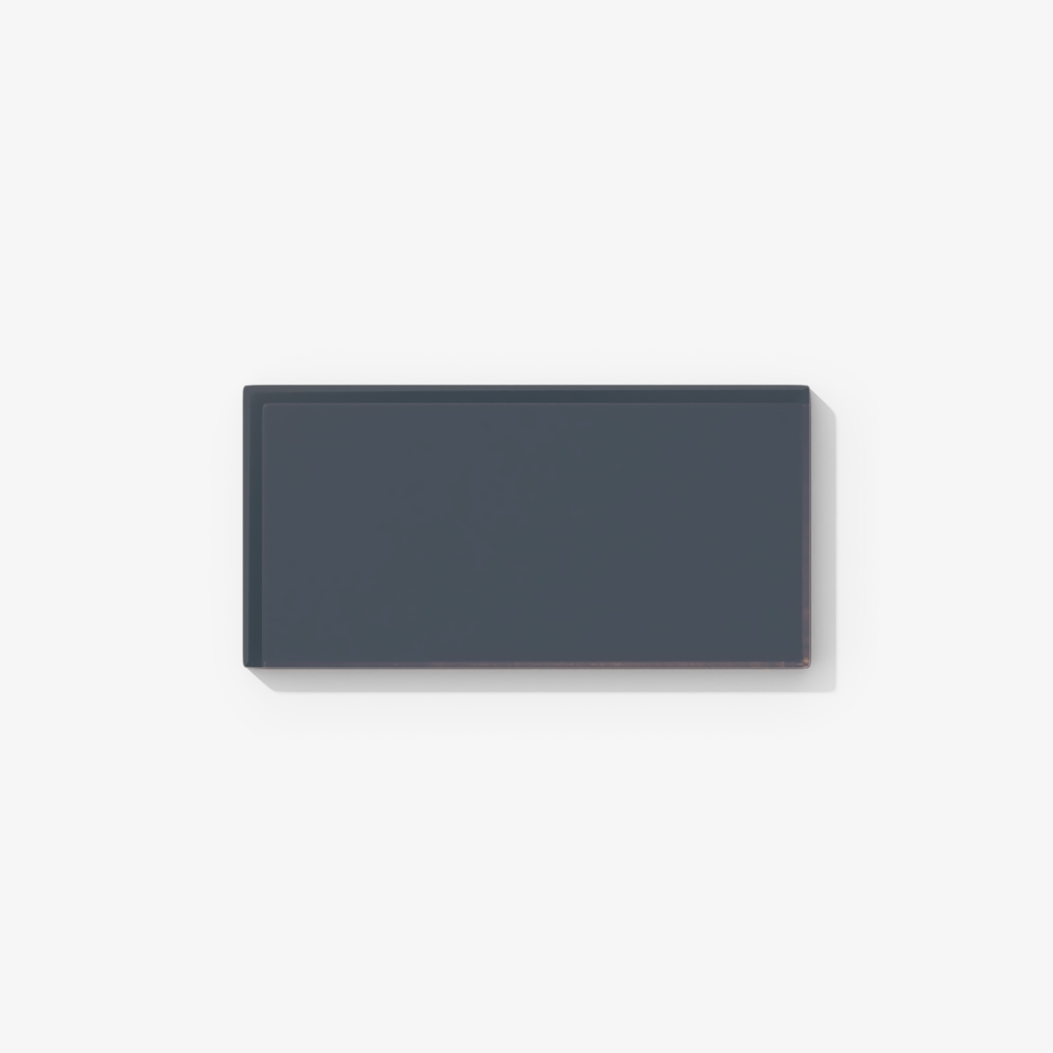 3x6 Glass Tile in Junco Matte