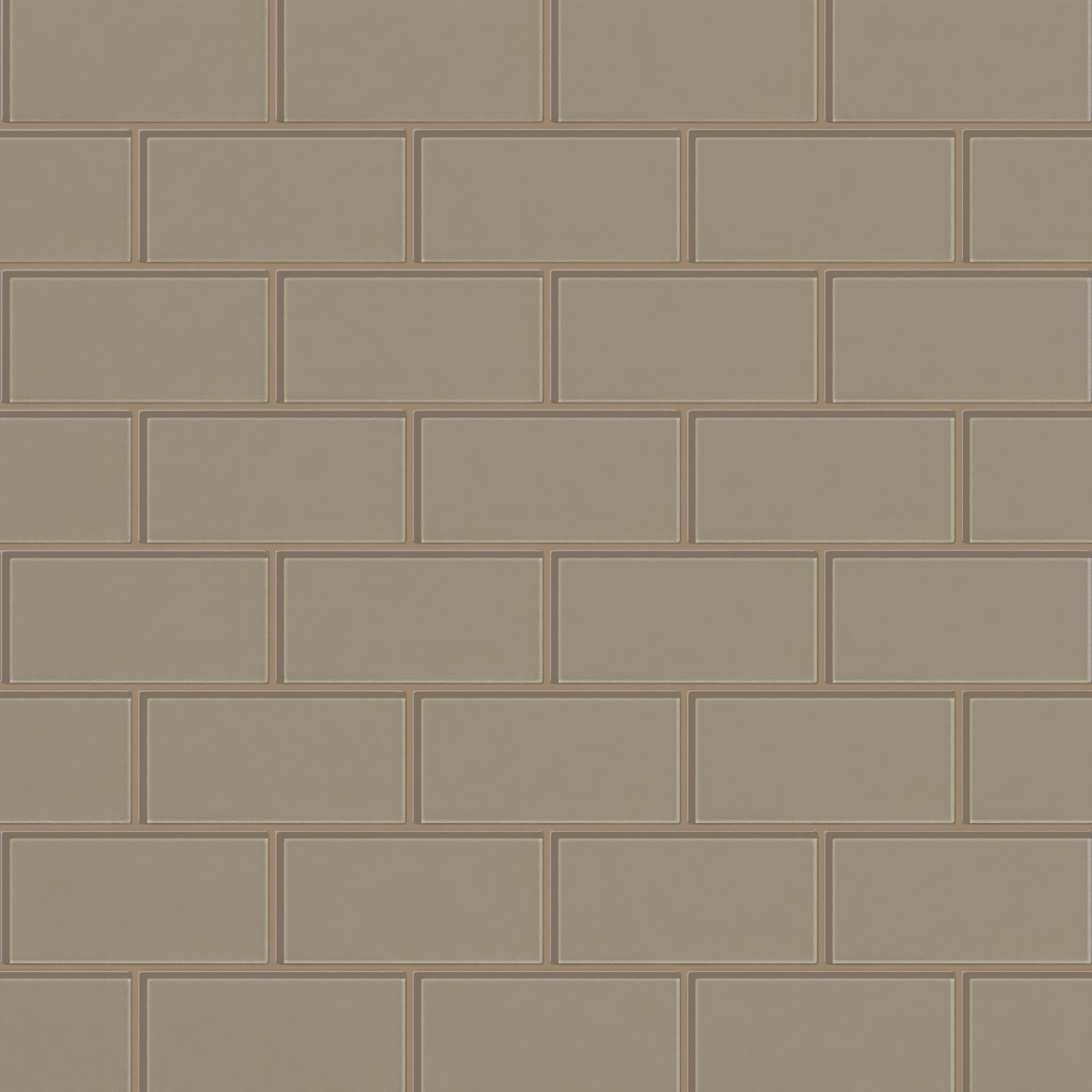 3x6 Glass Tile in Quail Gloss