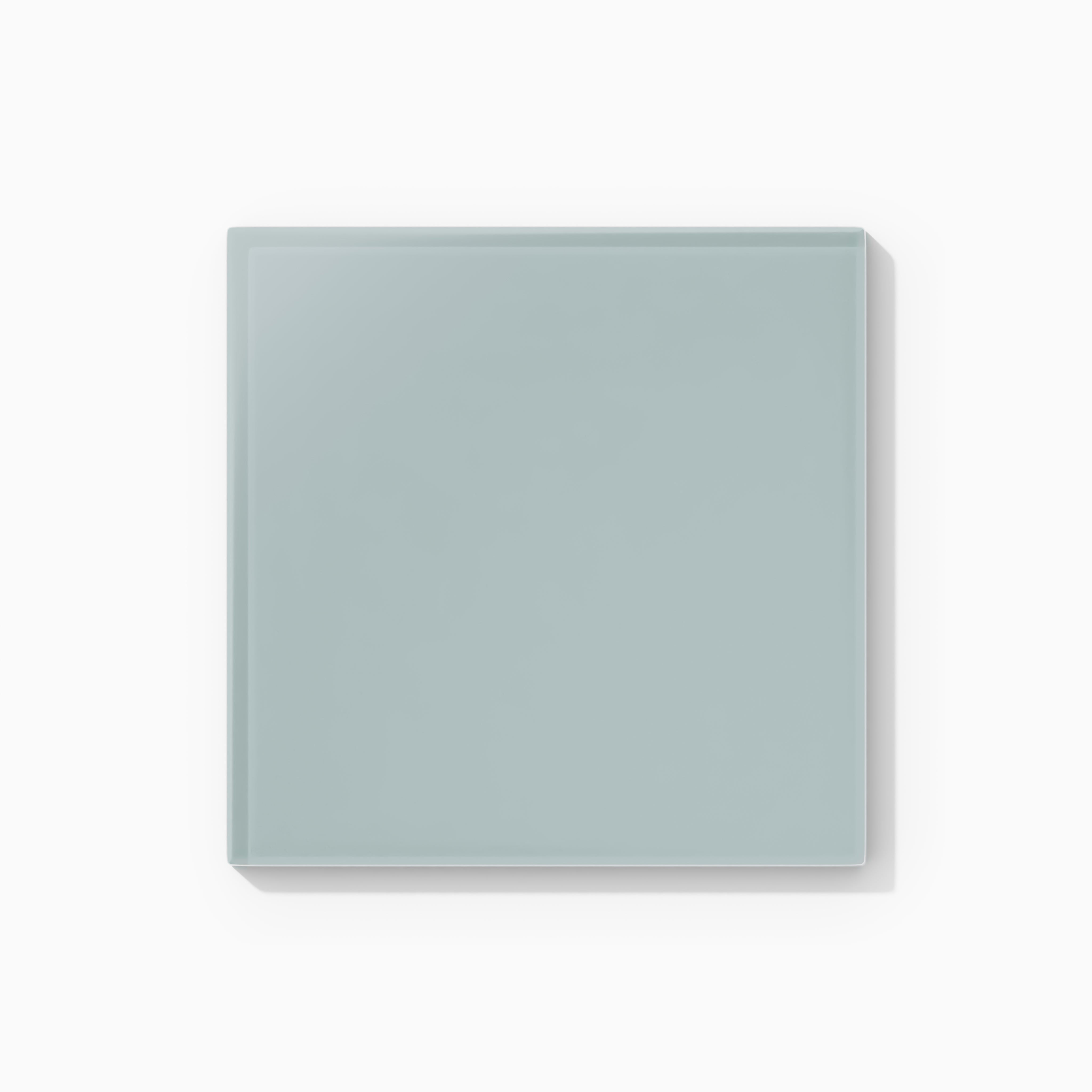 6x6 Glass Tile in Great Blue Heron Matte
