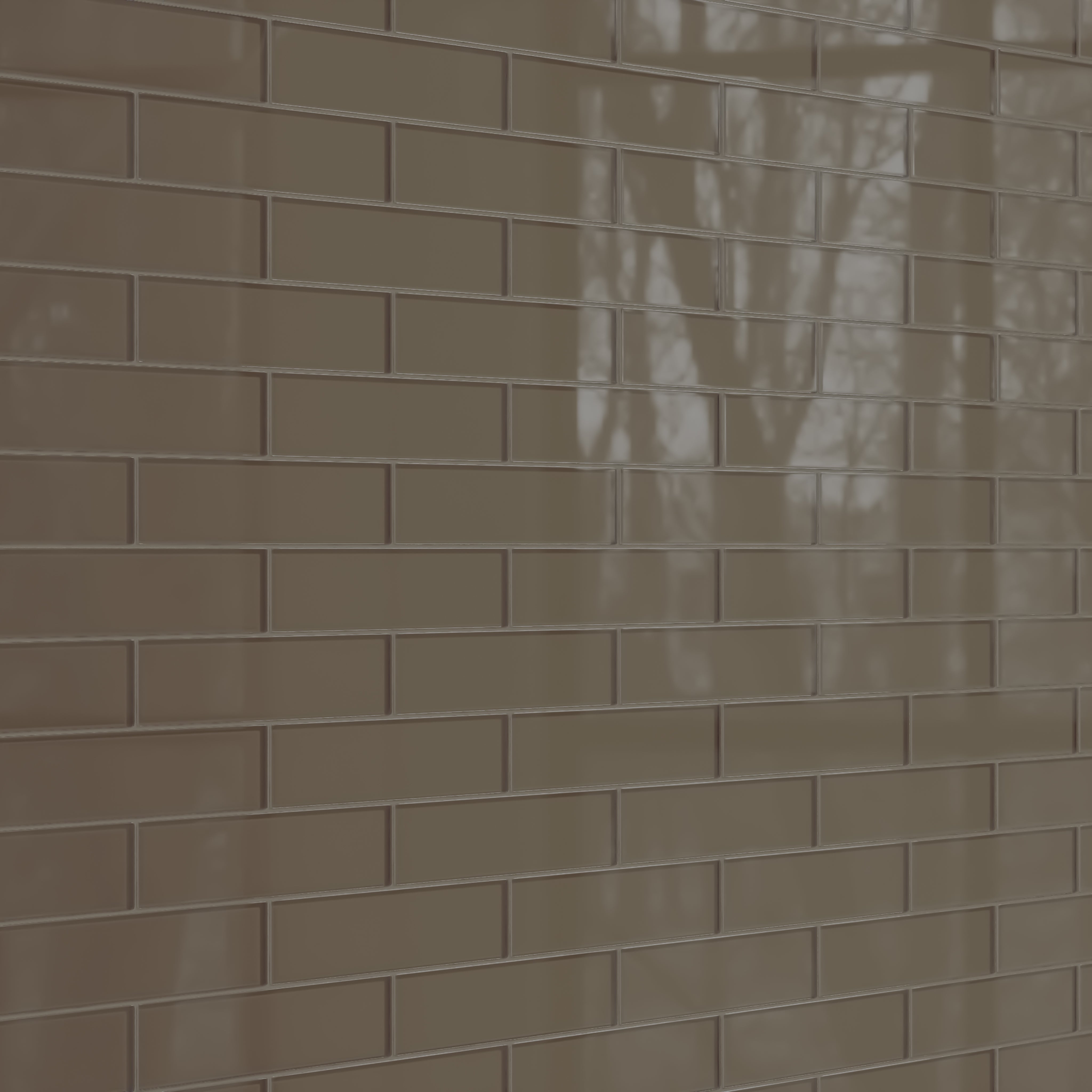 3x12 Glass Tile in Albatross Gloss