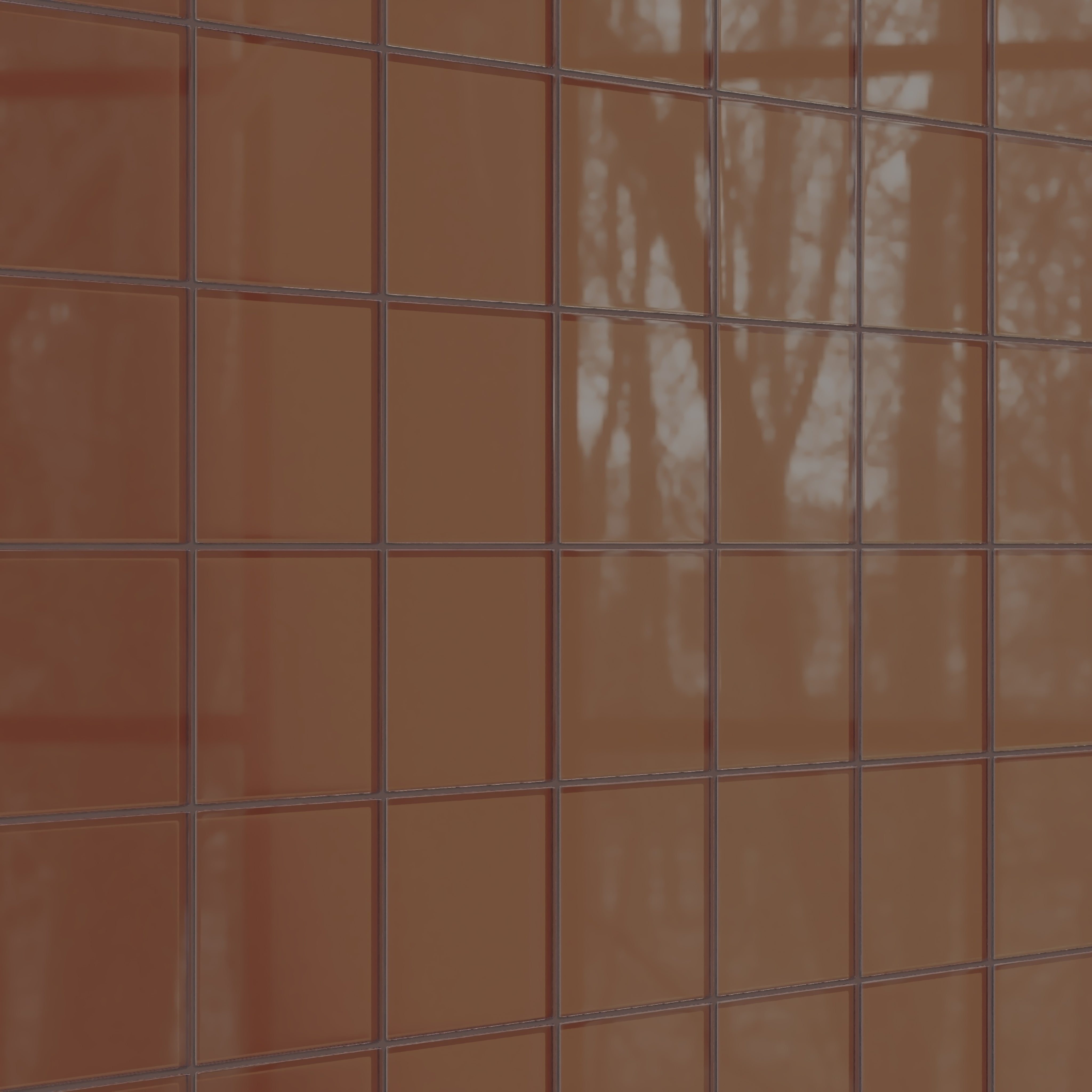 6x6 Glass Tile in Kestrel Gloss