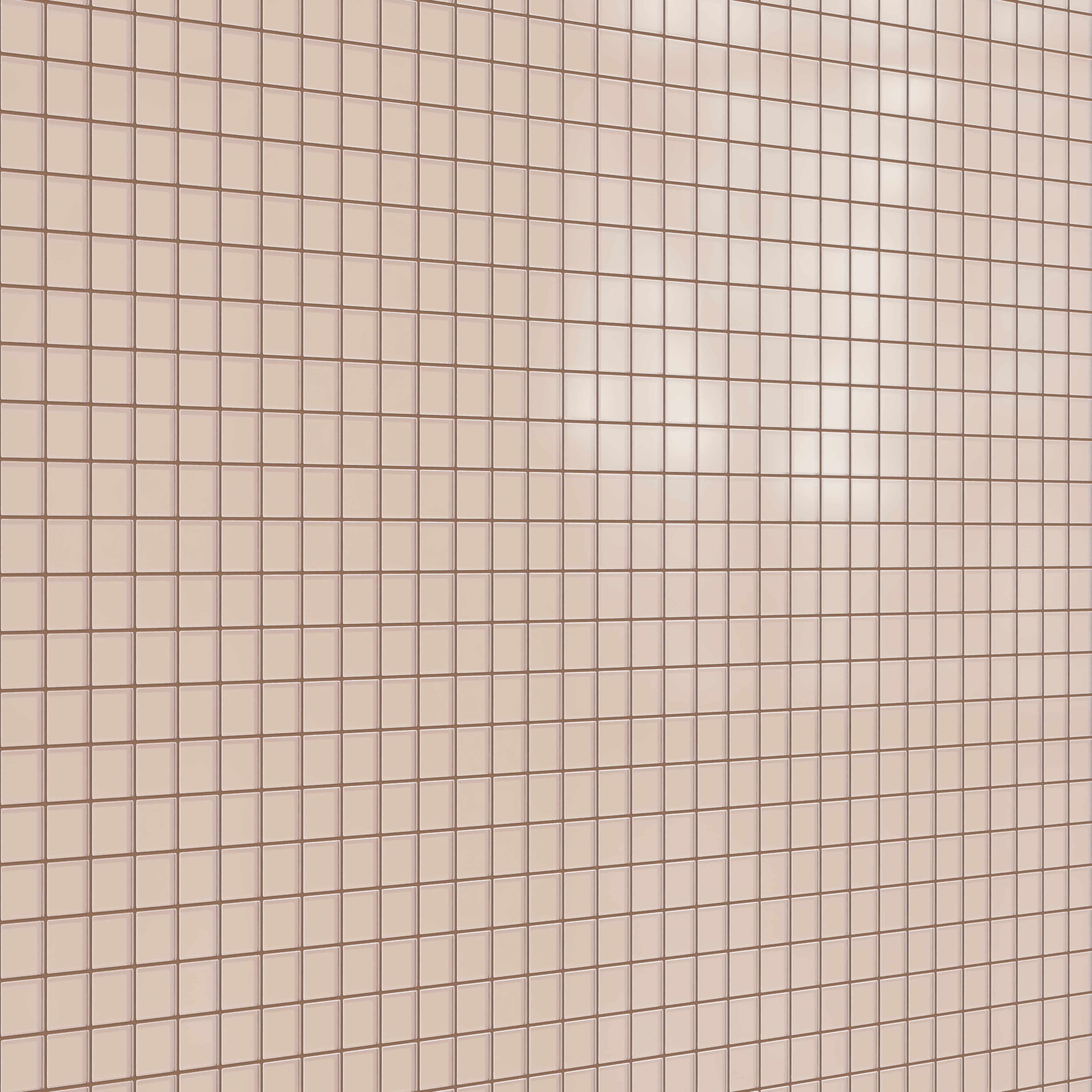 Factory Sale 2x2 Straight Set Sheeted Glass Mosaic Tile in Rosy Finch Matte