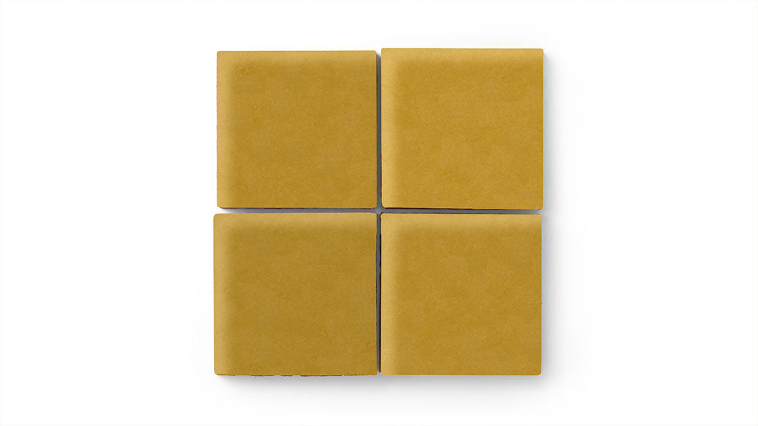 4x4 Original Ceramic Tile in Mustard Seed Matte