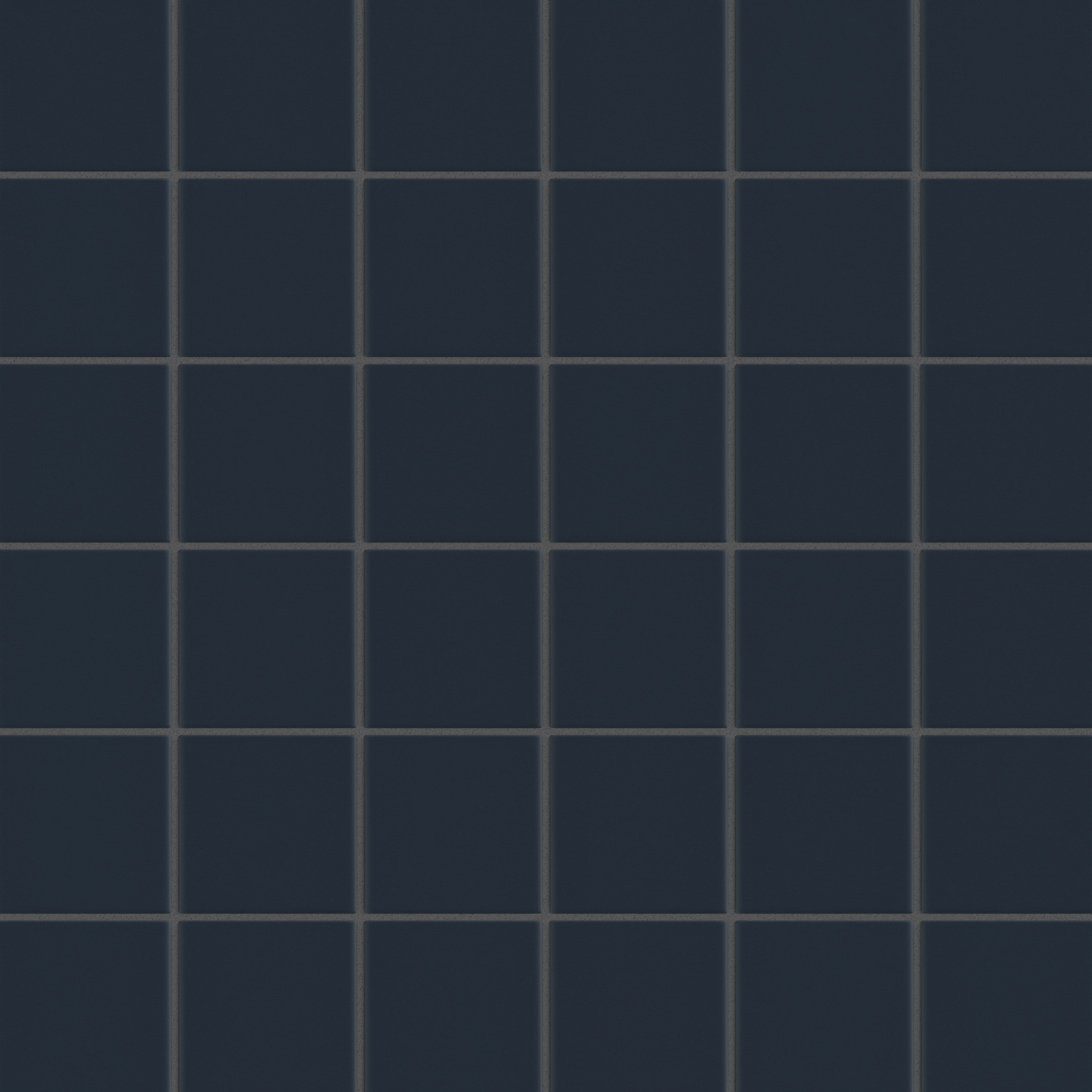 4x4 Original Ceramic Tile in Navy Blue Matte