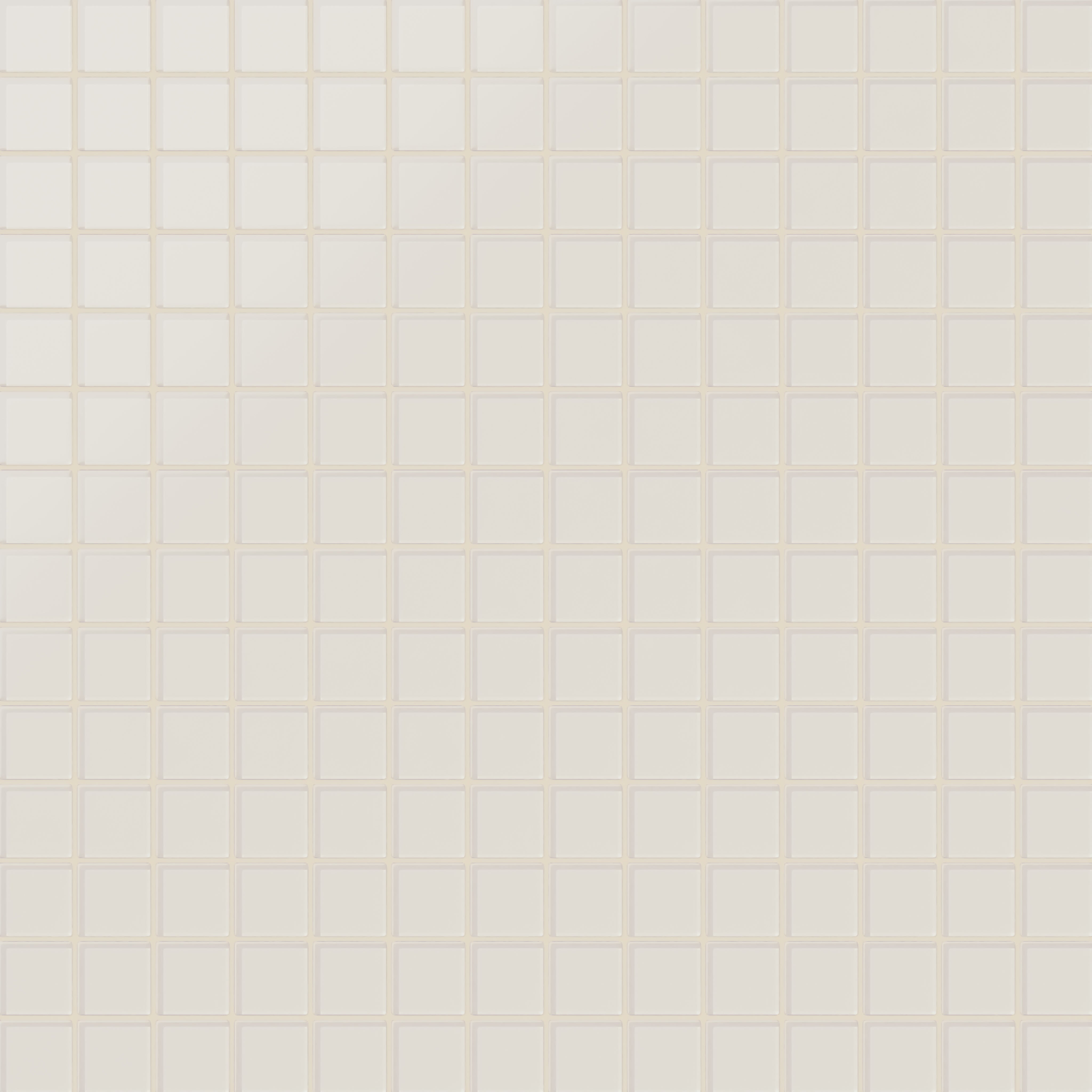 2x2 Straight Set Sheeted Glass Mosaic Tile in Dove Matte