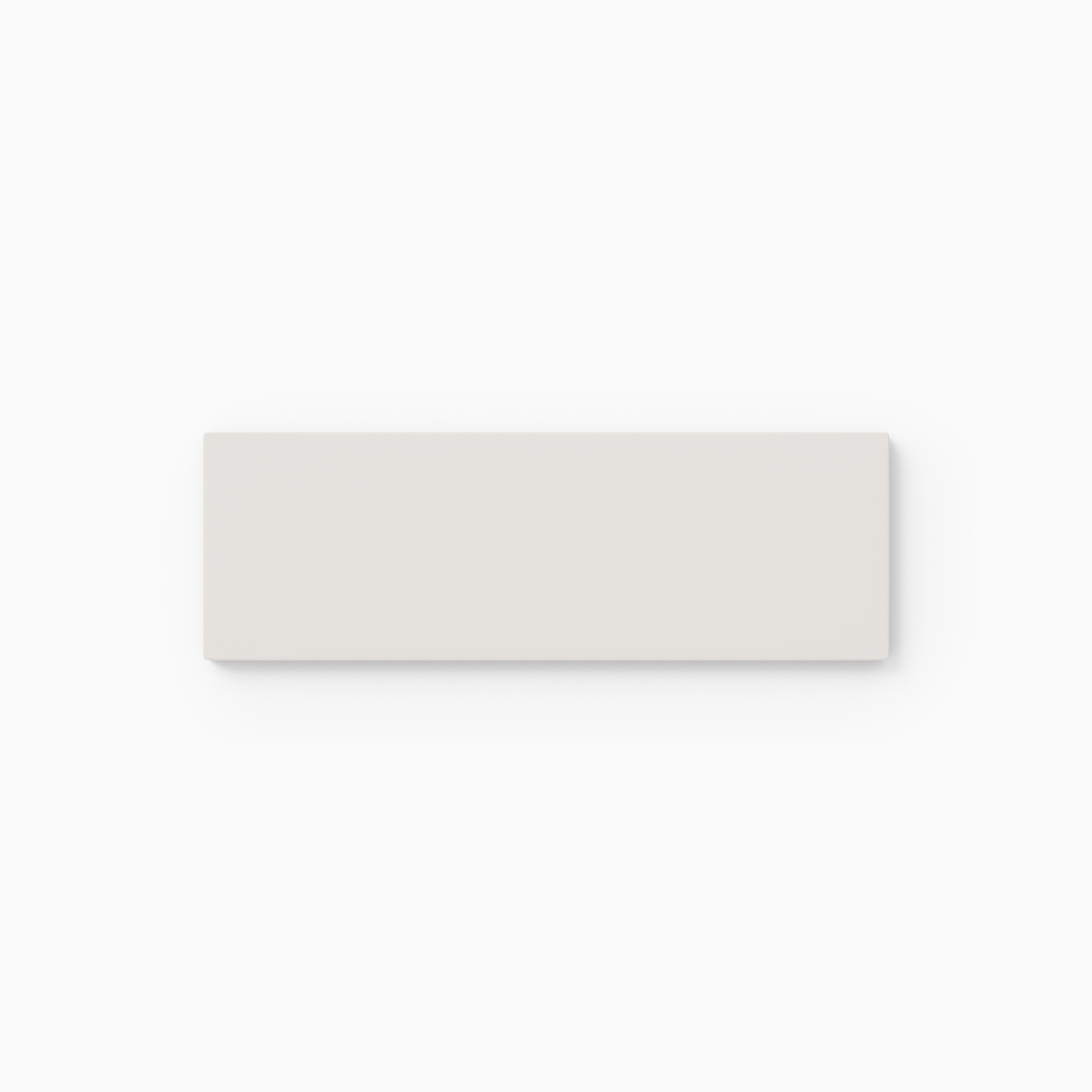 2x6 Natural Press Ceramic Tile in Pearl Matte