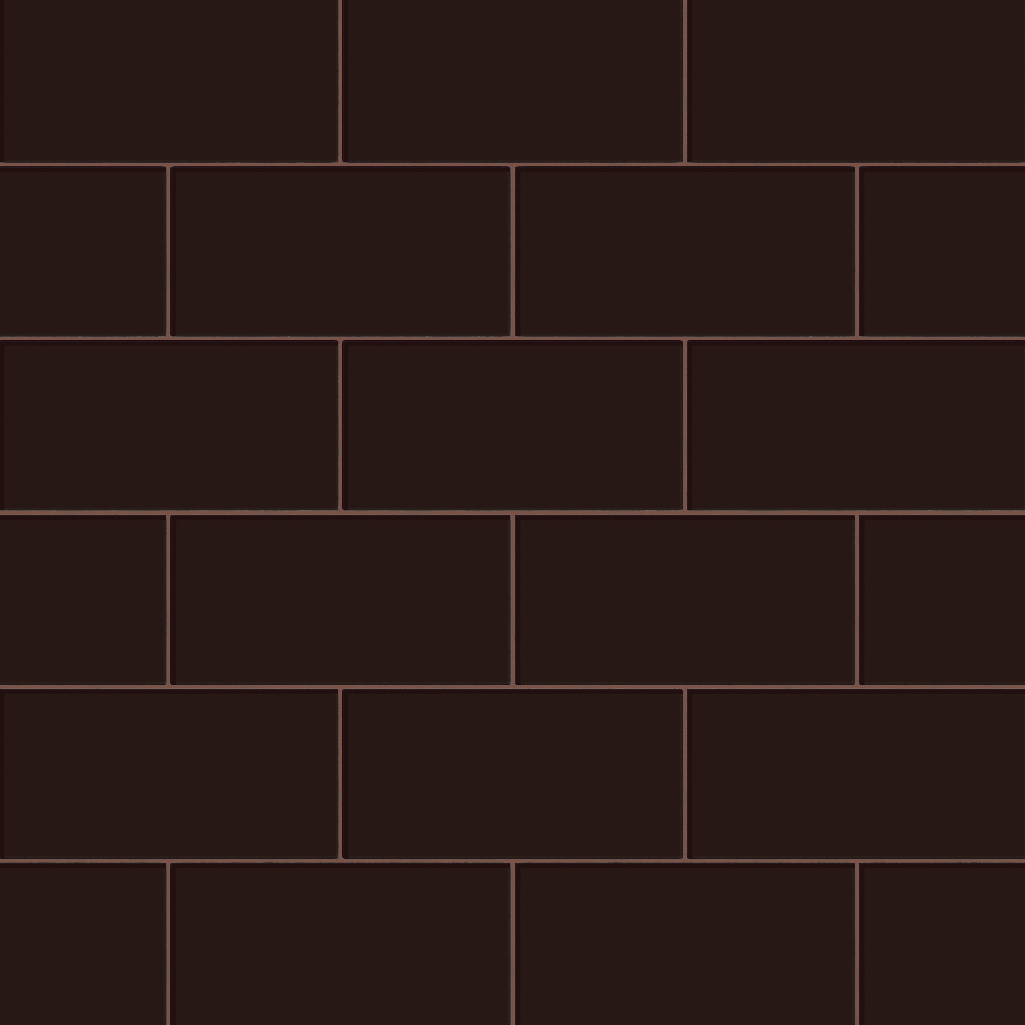 6x12 Glass Tile in Nighthawk Gloss