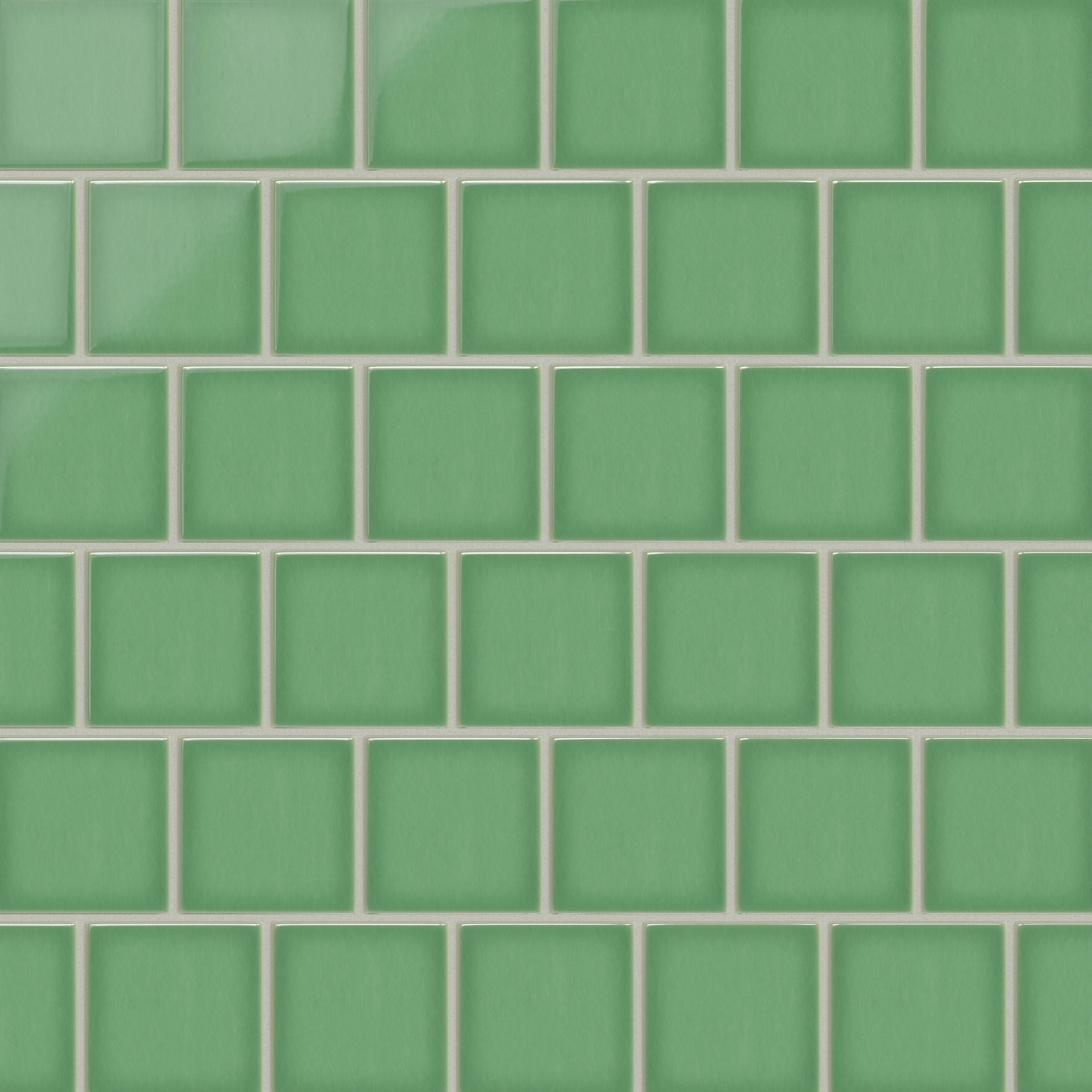 4x4 Original Ceramic Tile in Sea Green Gloss