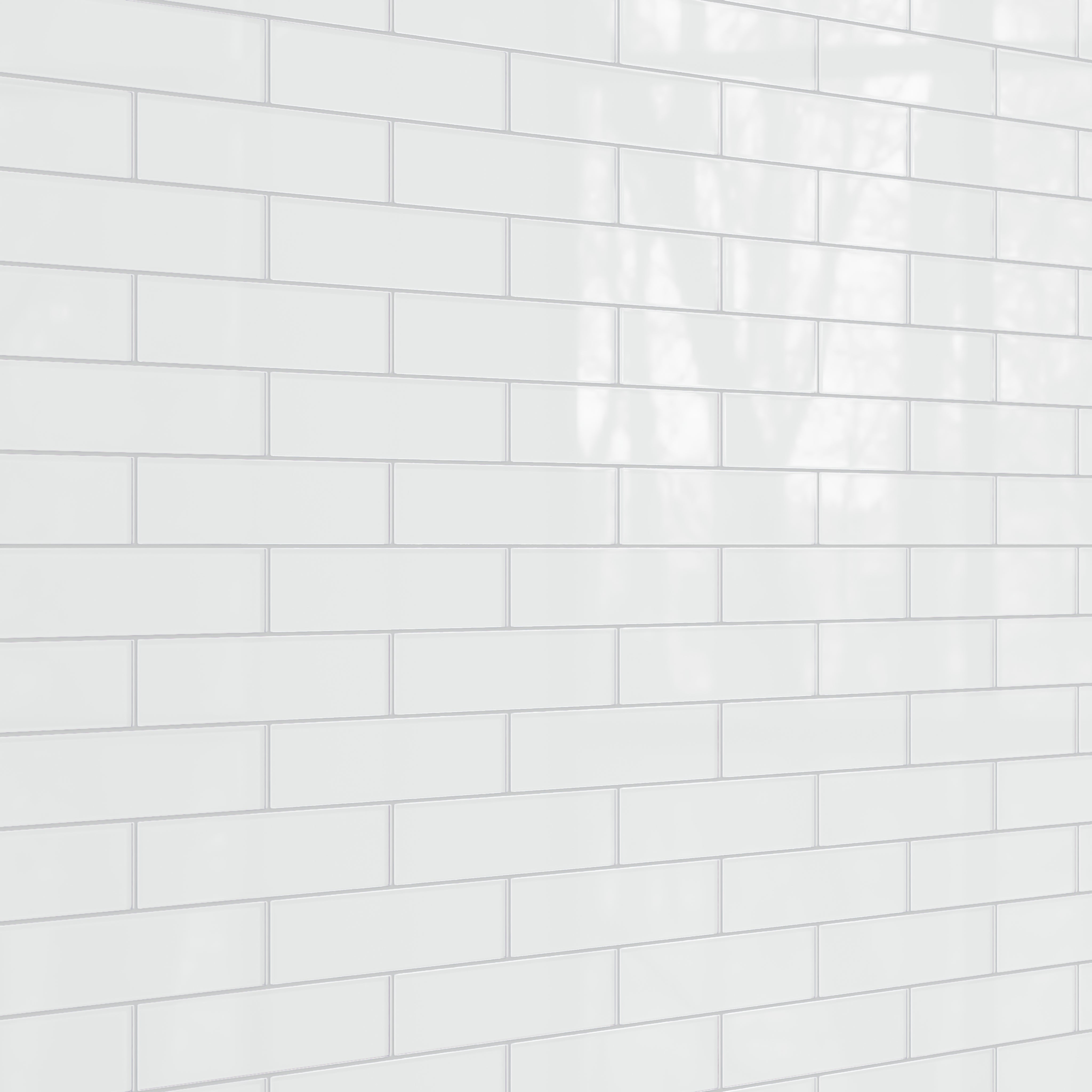 3x12 Glass Tile in Egret Gloss