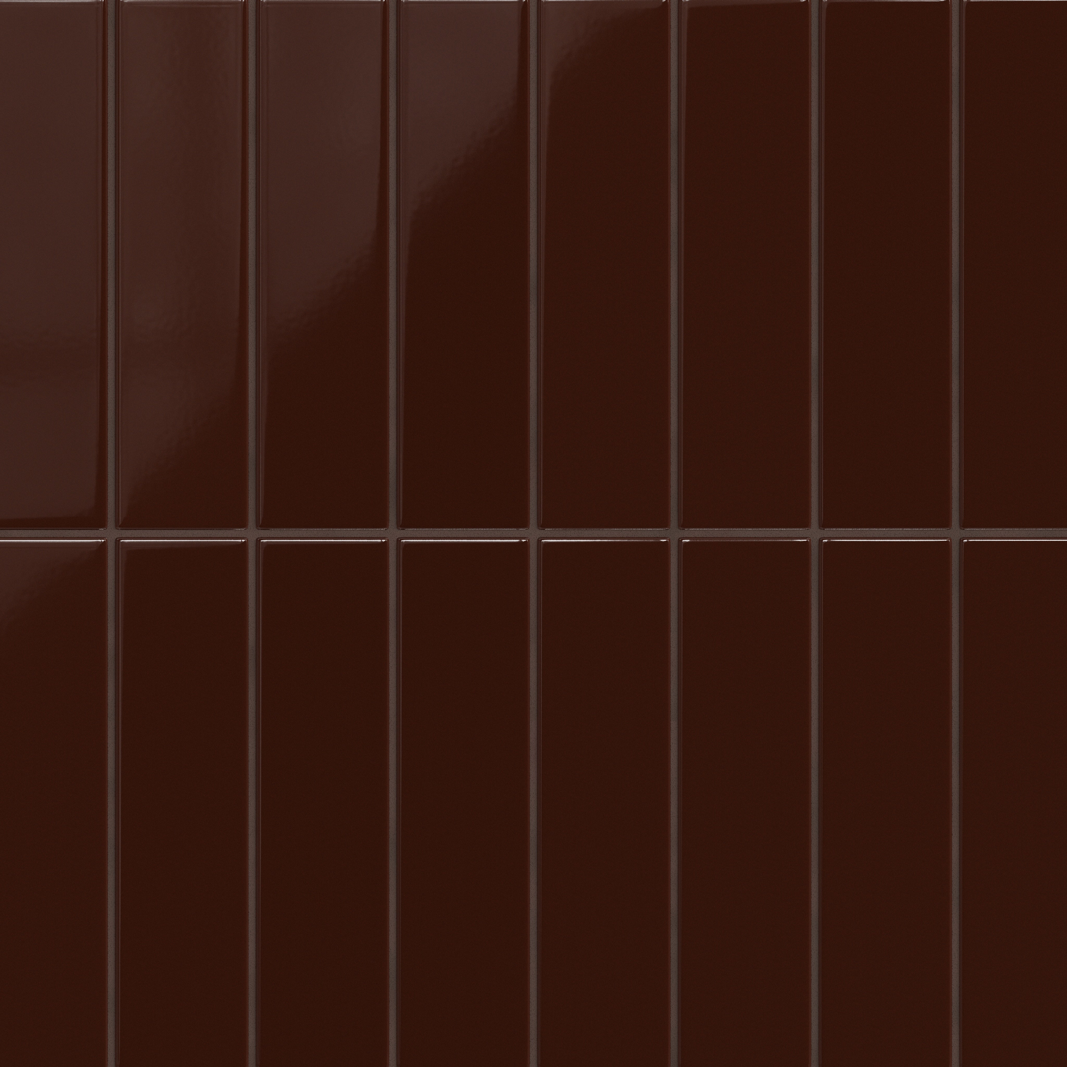 3x12 Original Ceramic Tile in Garnet Gloss