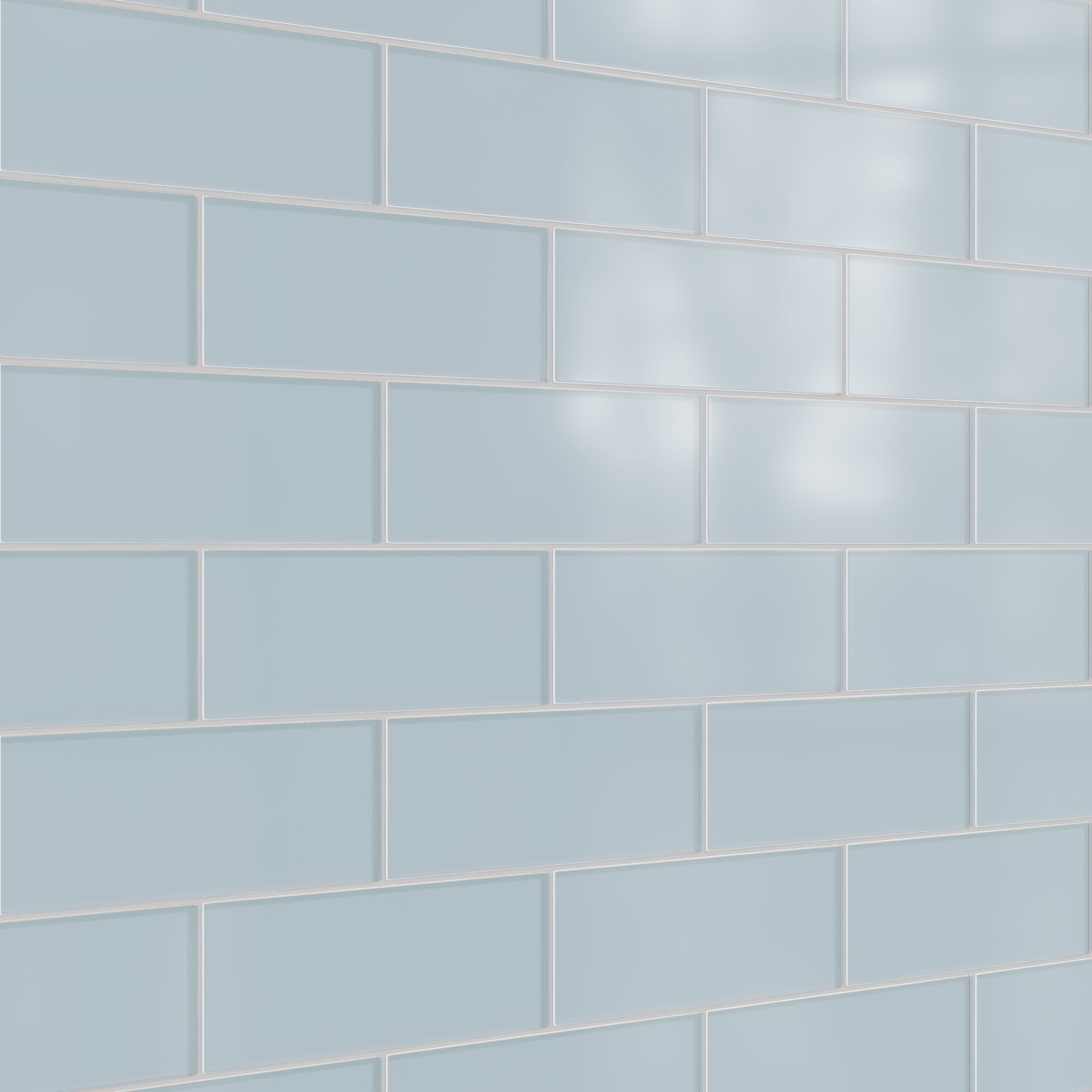 4x12 Glass Tile in Partridge Matte