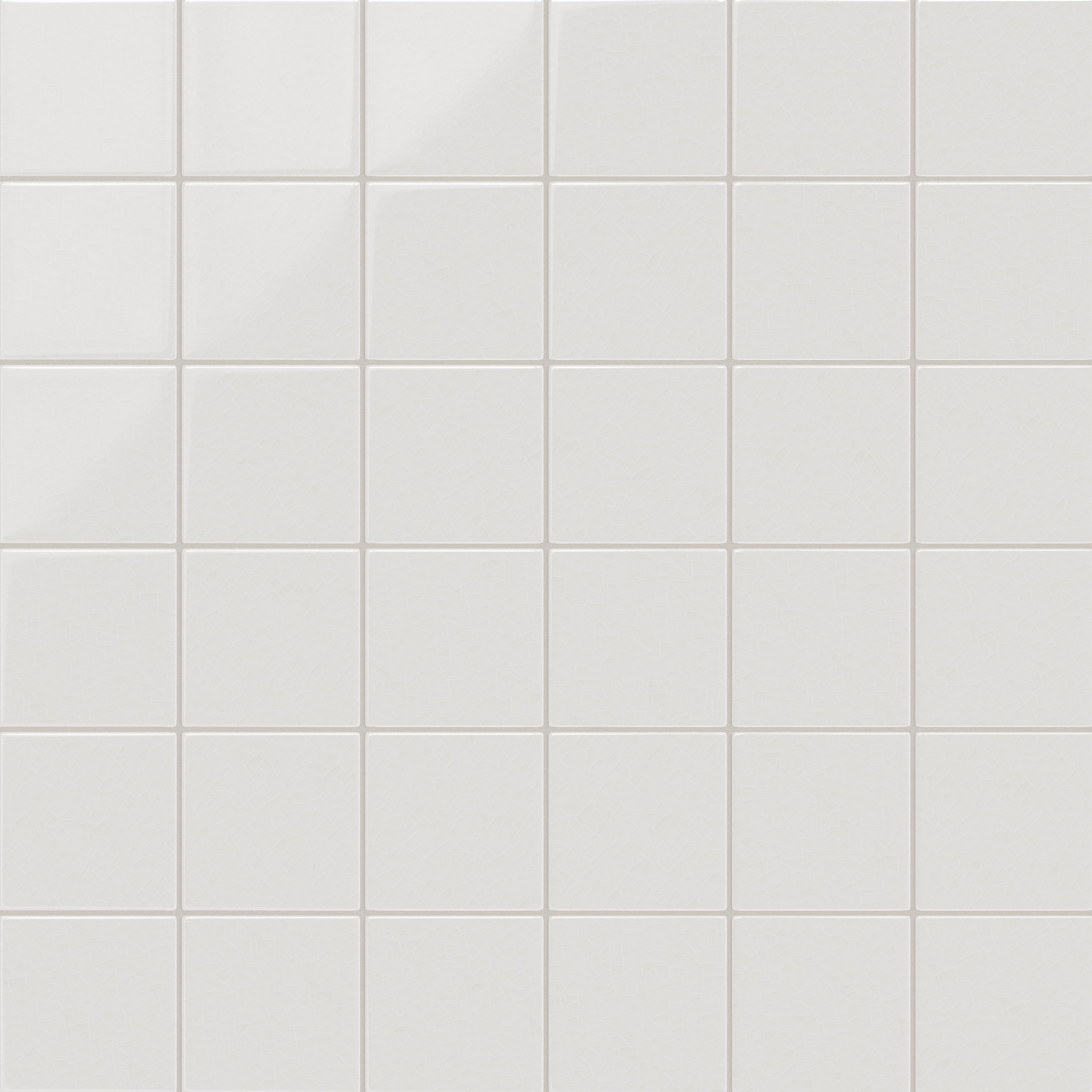 6x6 Original Ceramic Tile in Frost Gloss