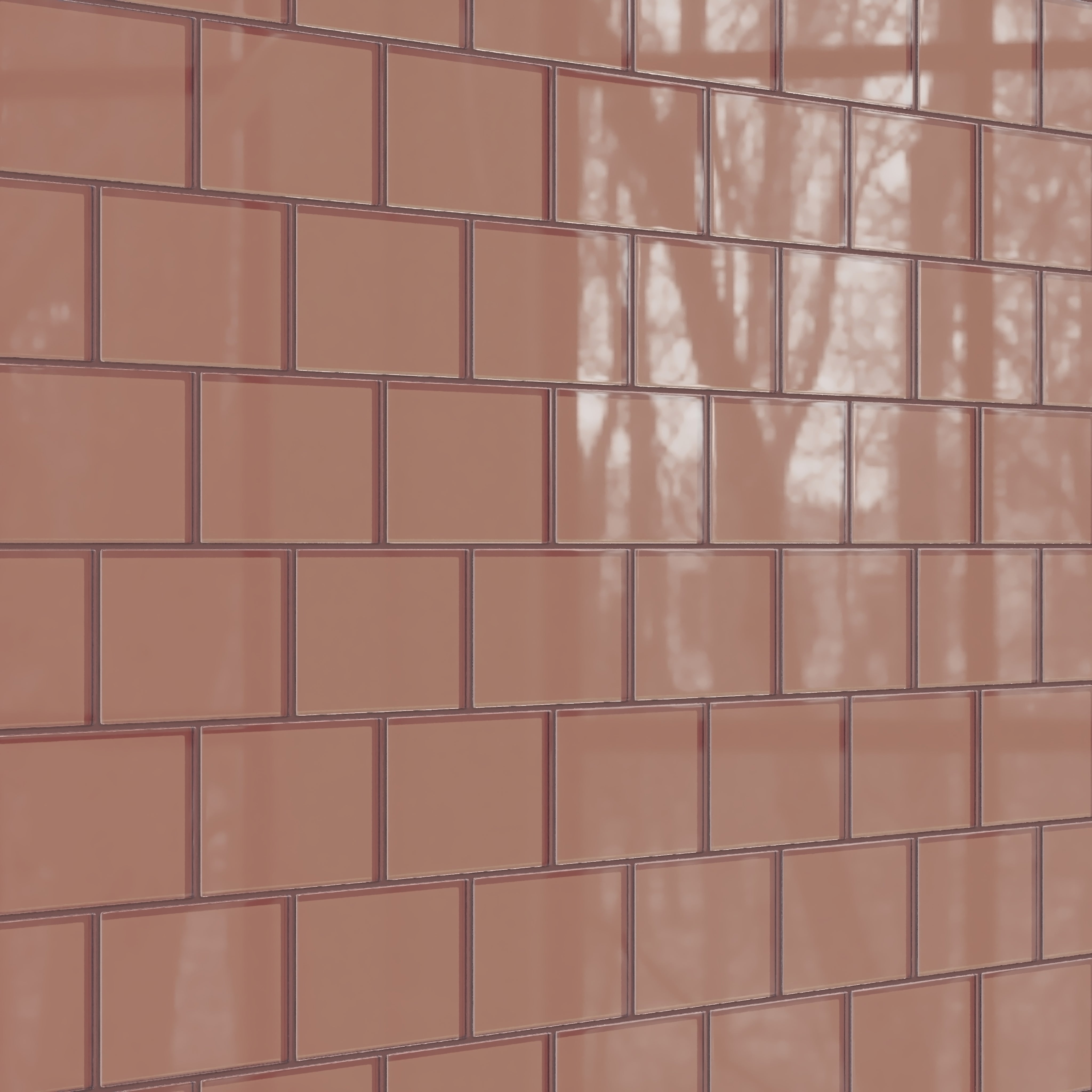 4x6 Glass Tile in Flicker Gloss