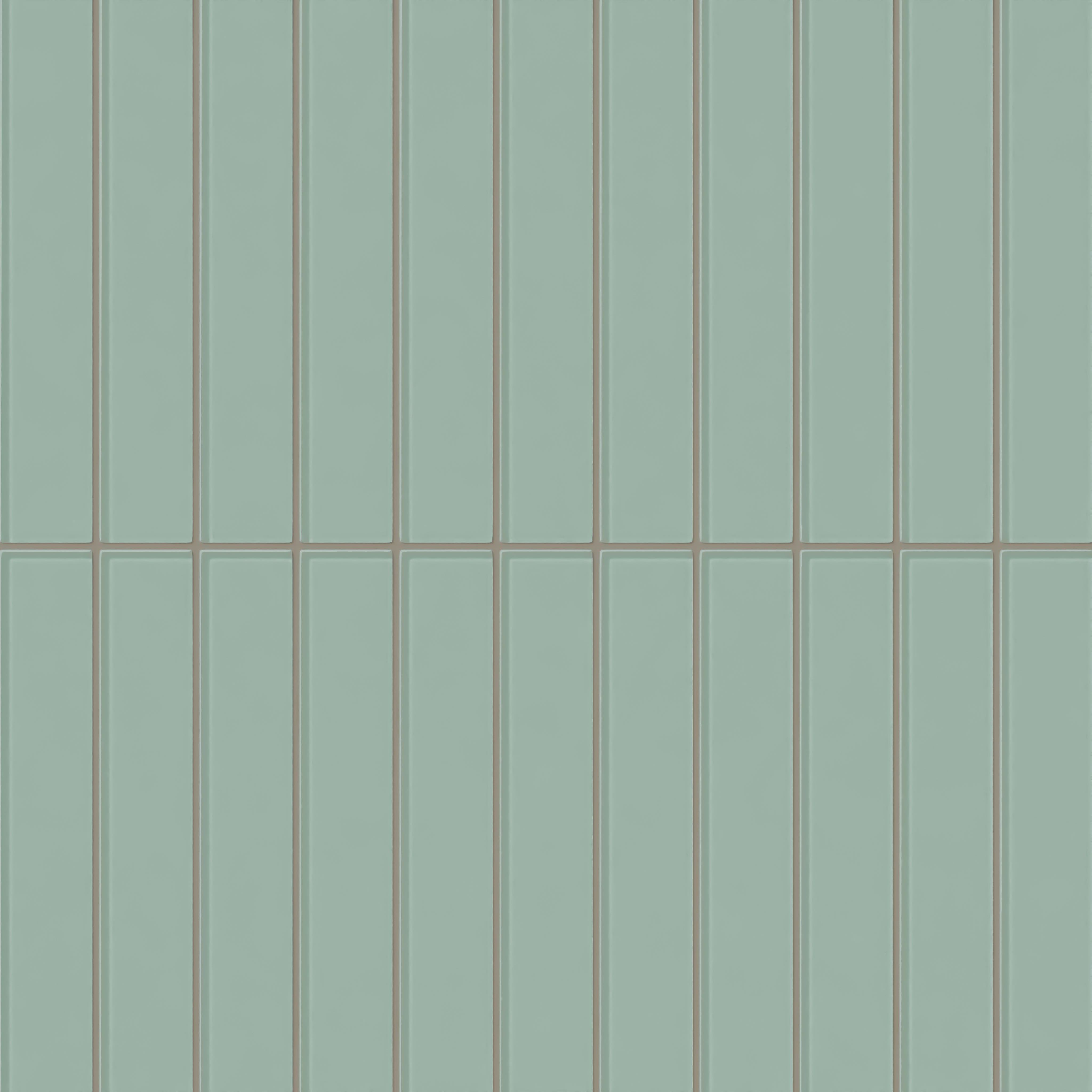 2x12 Glass Tile in Kingfisher Gloss