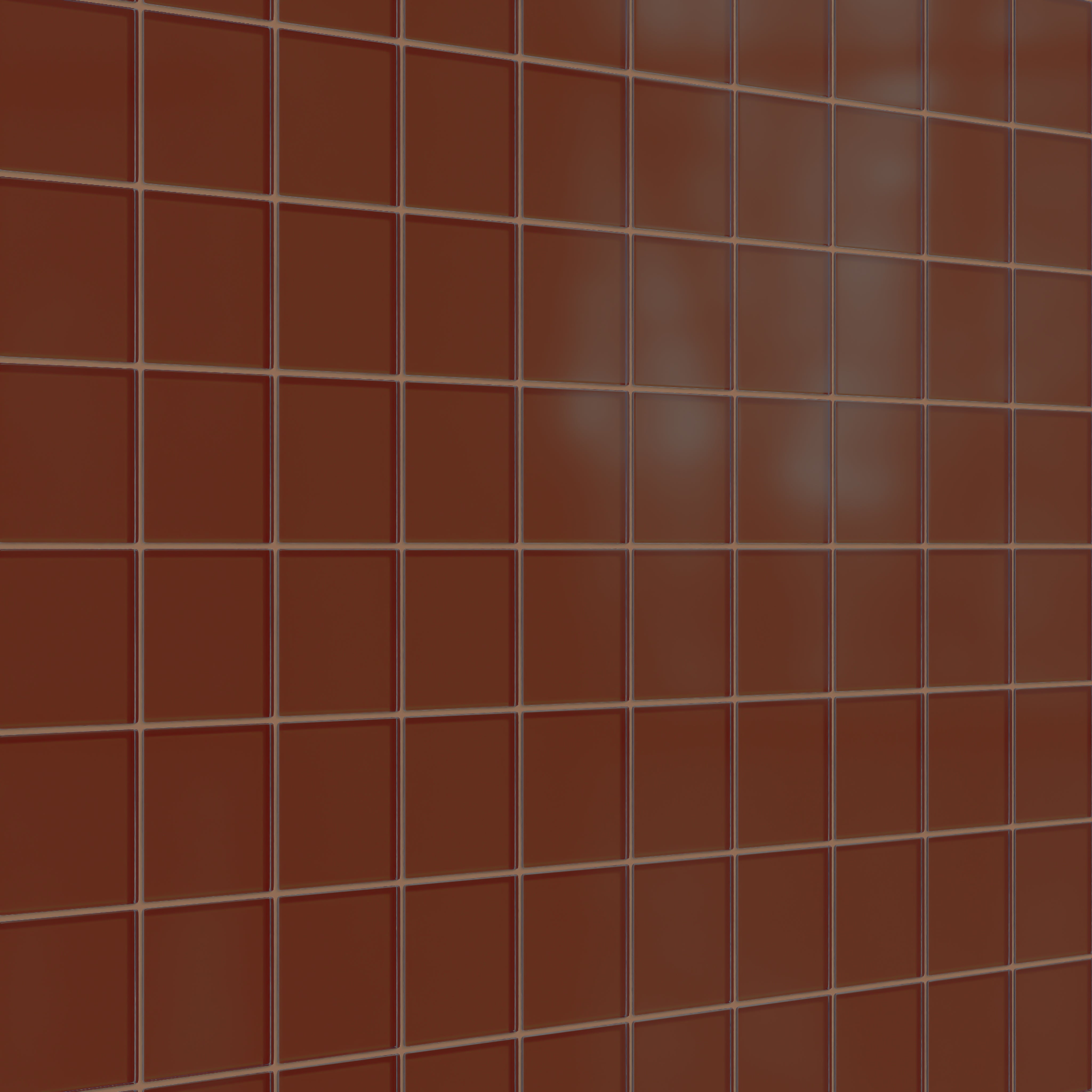 4x4 Glass Tile in Pheasant Matte