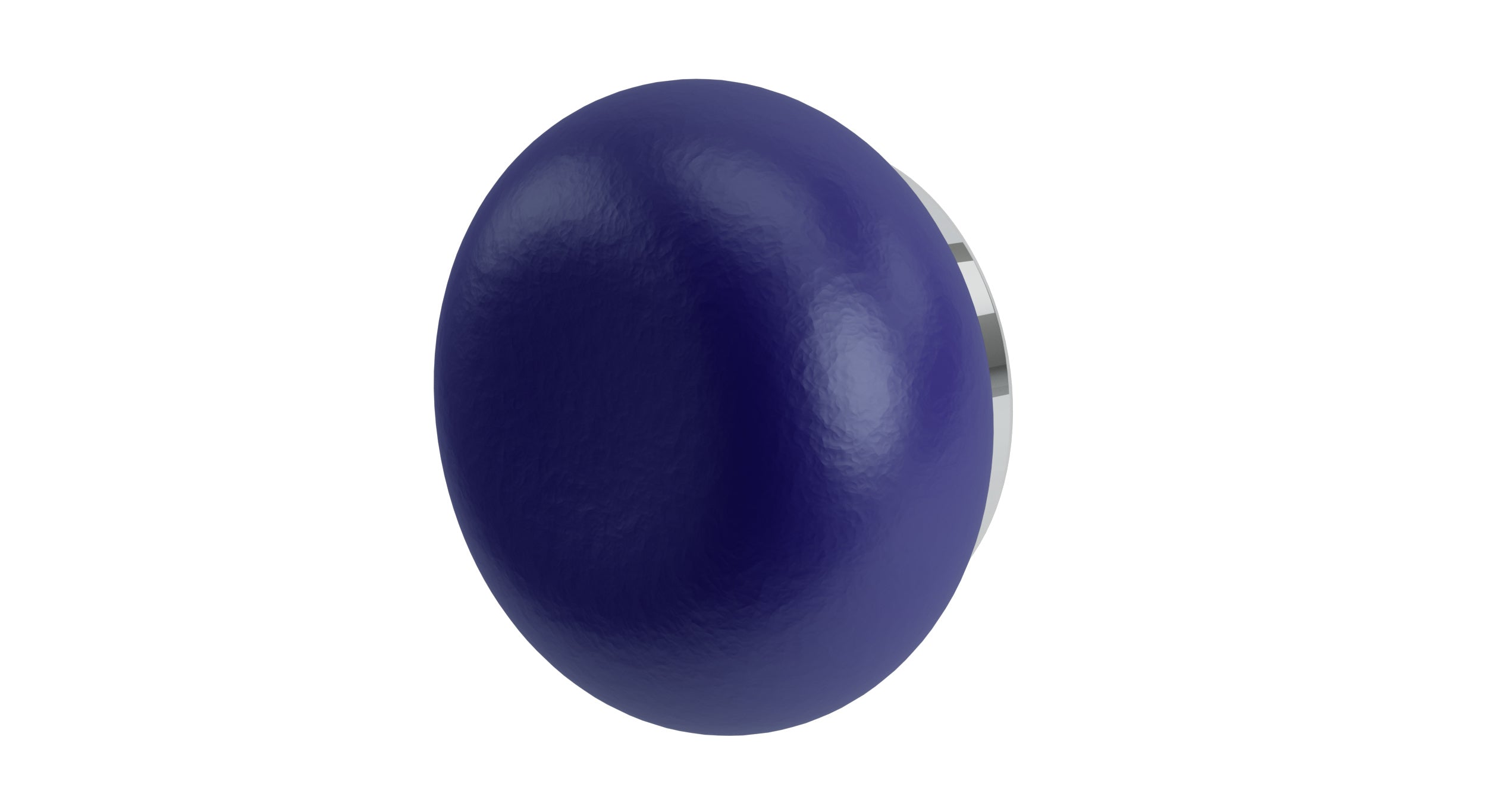Foundry One Handle Wall Mount Diverter/Volume Control Shower Trim with Pebble Ceramic Knob Handle