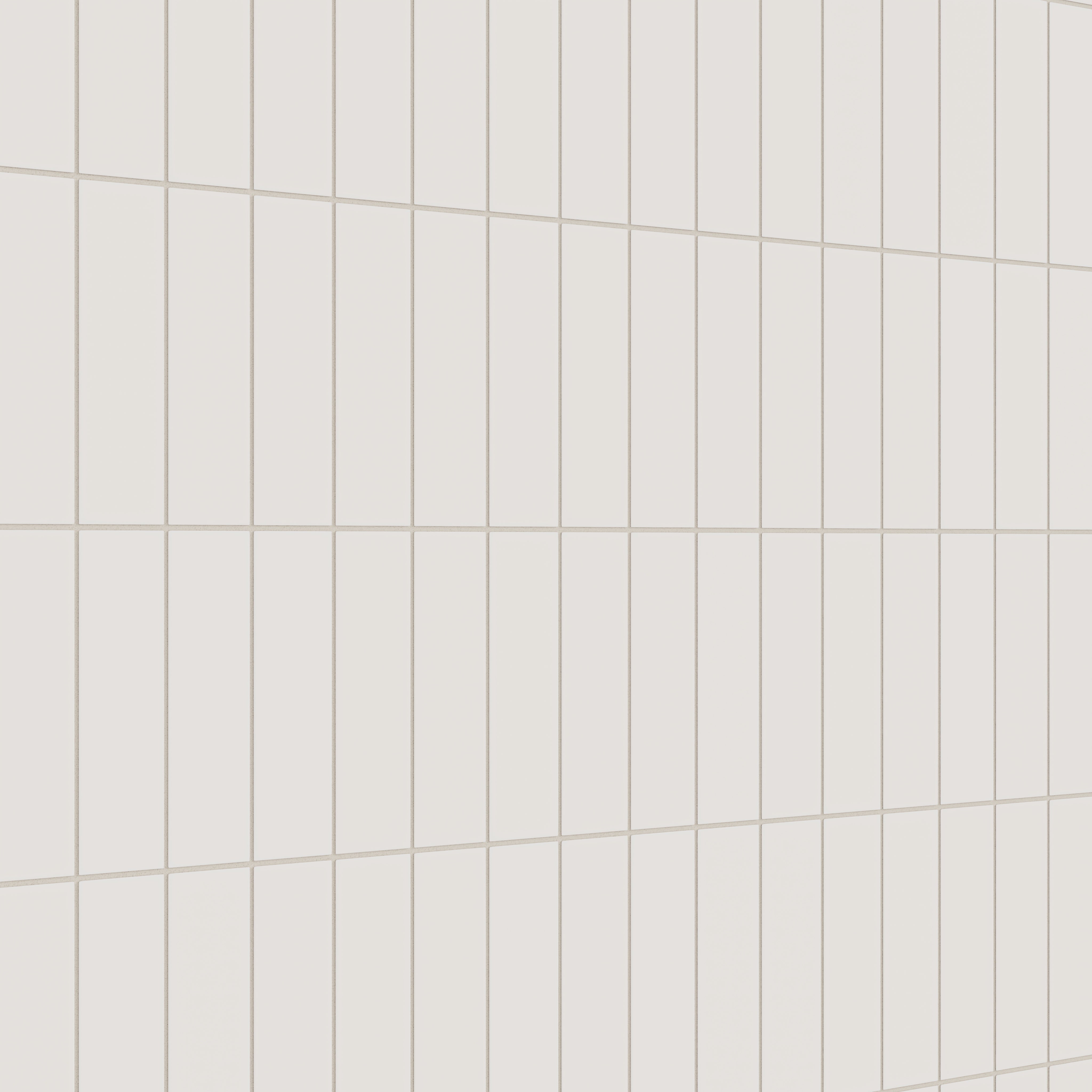3x9 Natural Press Ceramic Tile in Pearl Matte