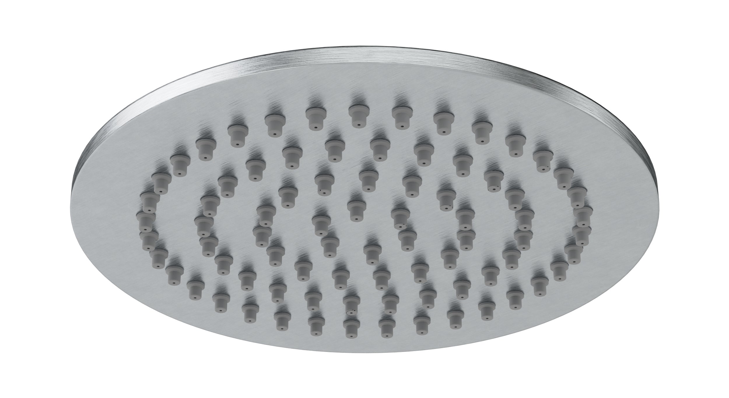 Shower 6" Flat Shower Head in Satin Chrome
